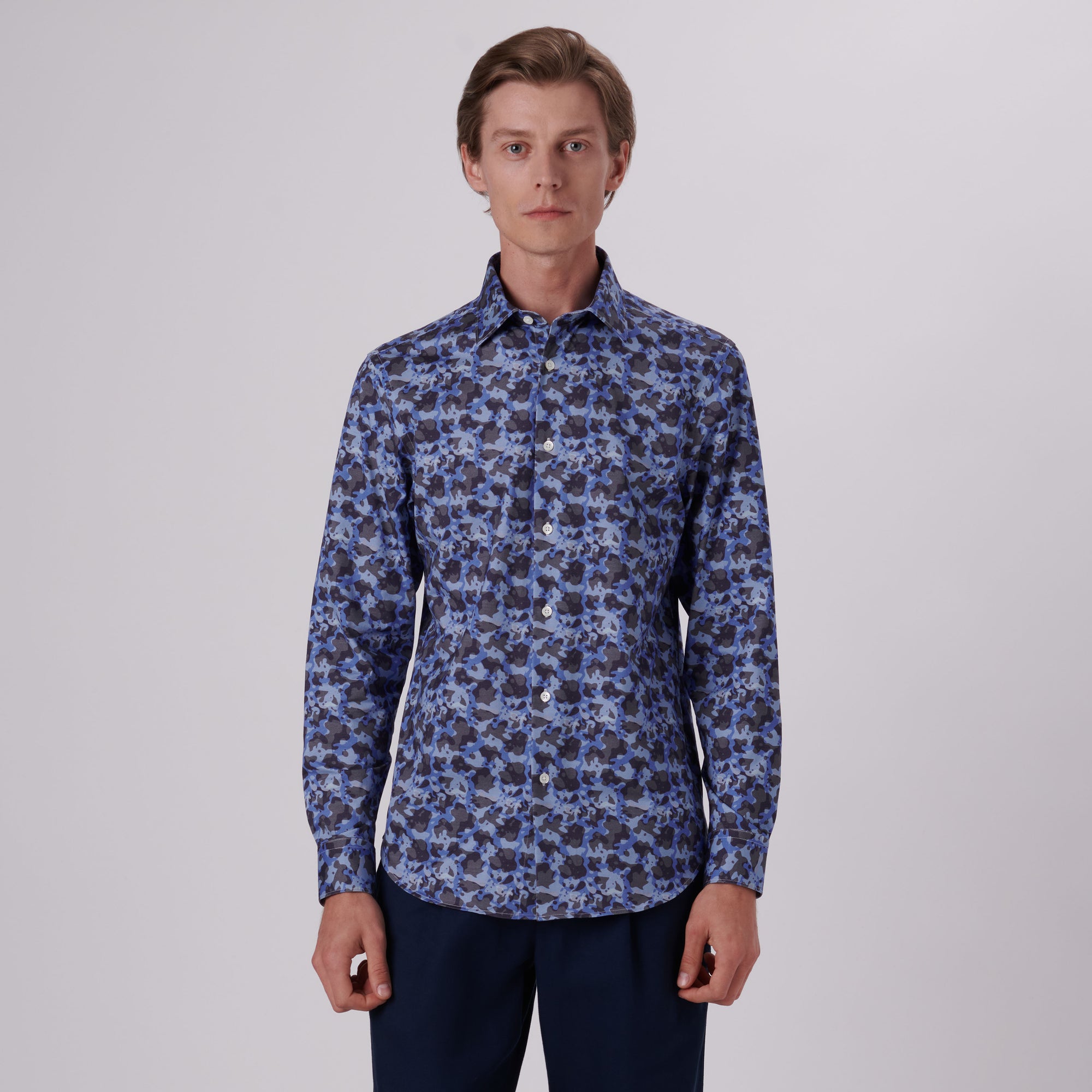 James Camouflage Print OoohCotton Shirt
