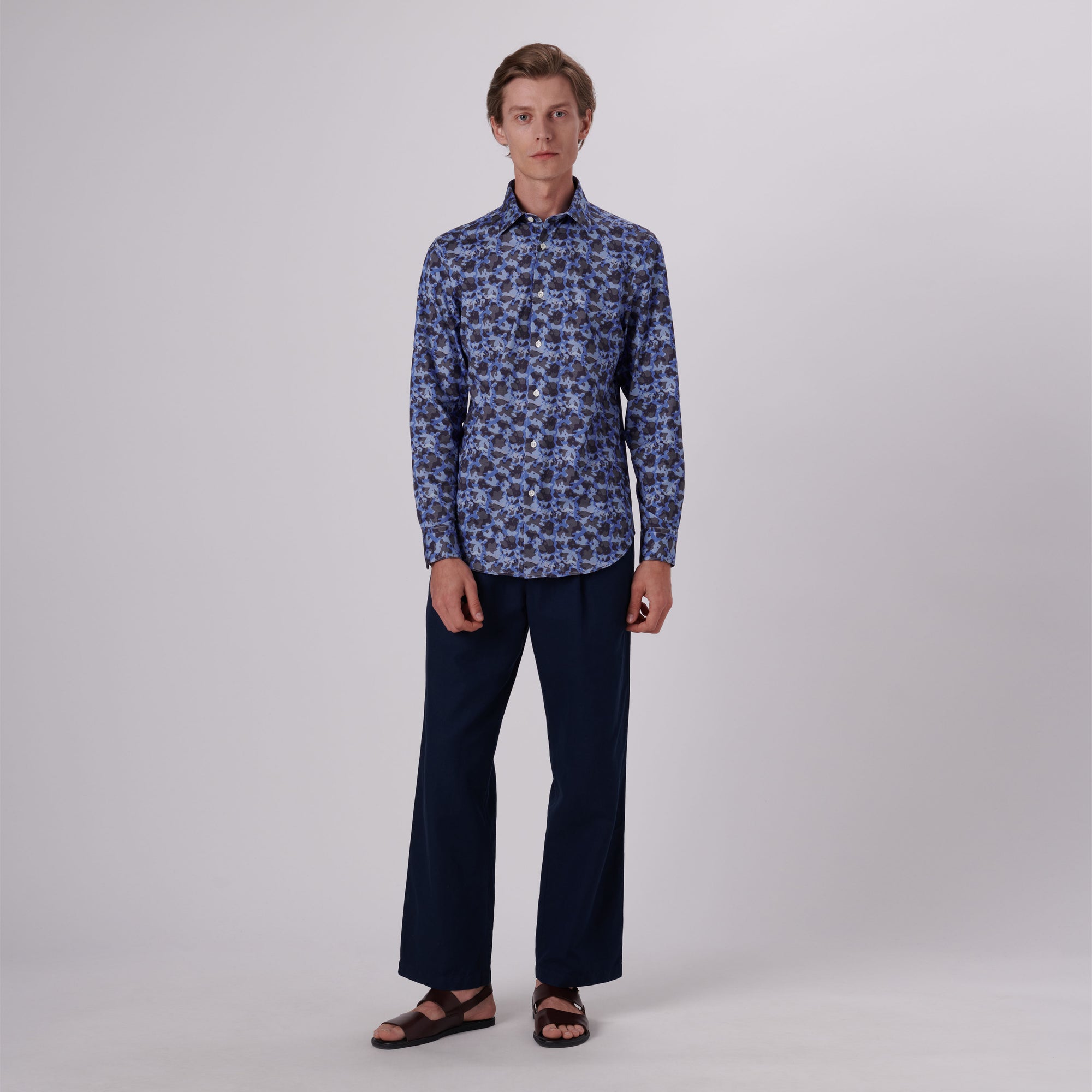 James Camouflage Print OoohCotton Shirt