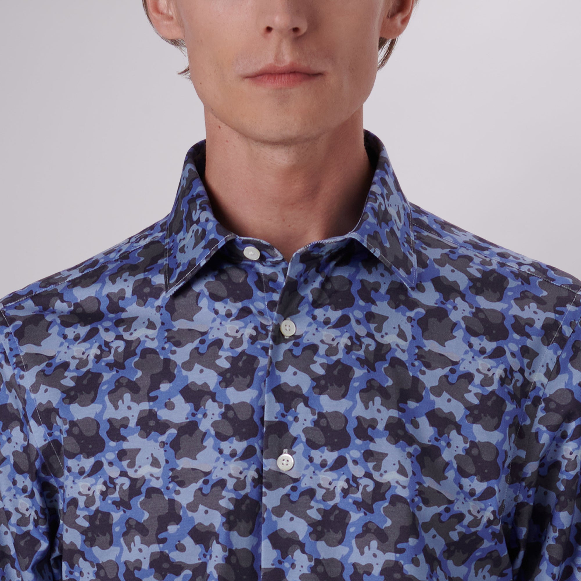 James Camouflage Print OoohCotton Shirt