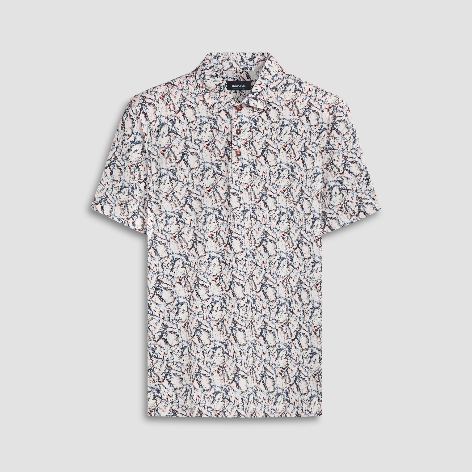Victor Abstract Print OoohCotton Polo