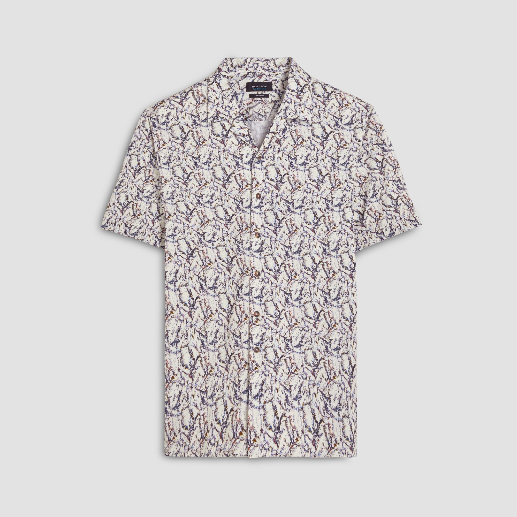 Cole Abstract Print OoohCotton Camp Shirt