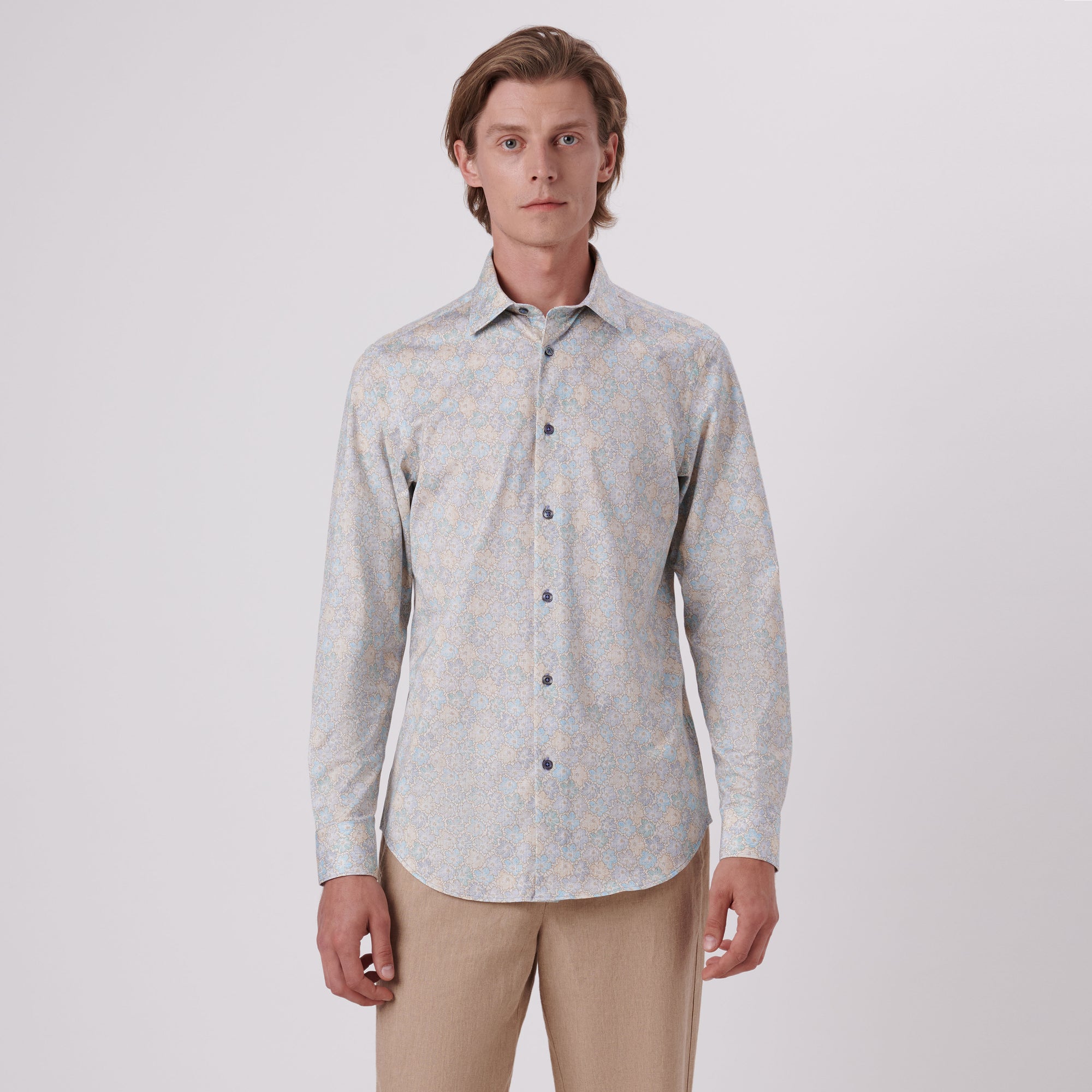 James Floral Print OoohCotton Shirt