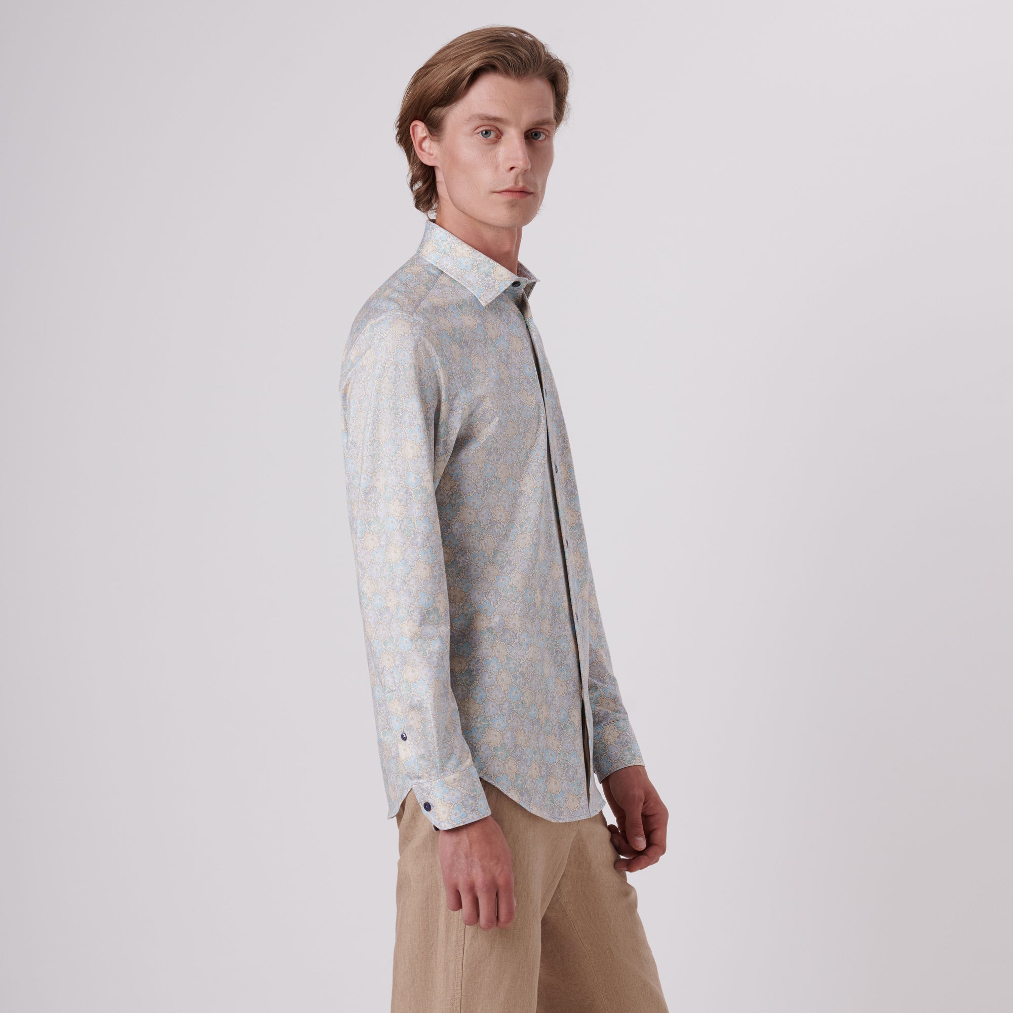 James Floral Print OoohCotton Shirt