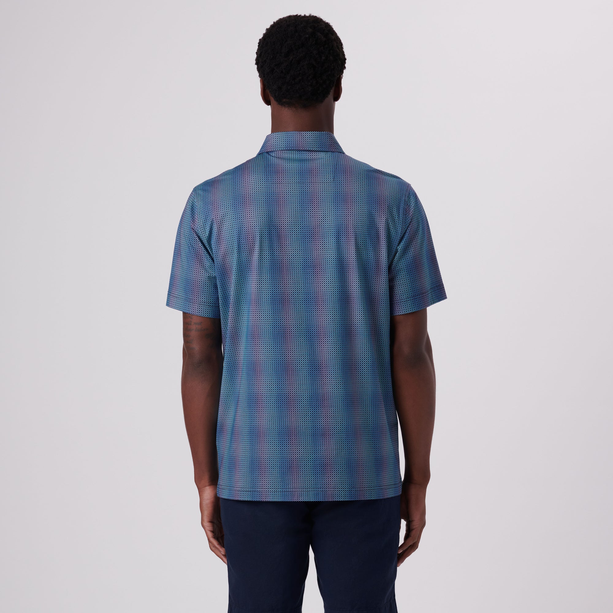 Victor Mandala Print OoohCotton Polo