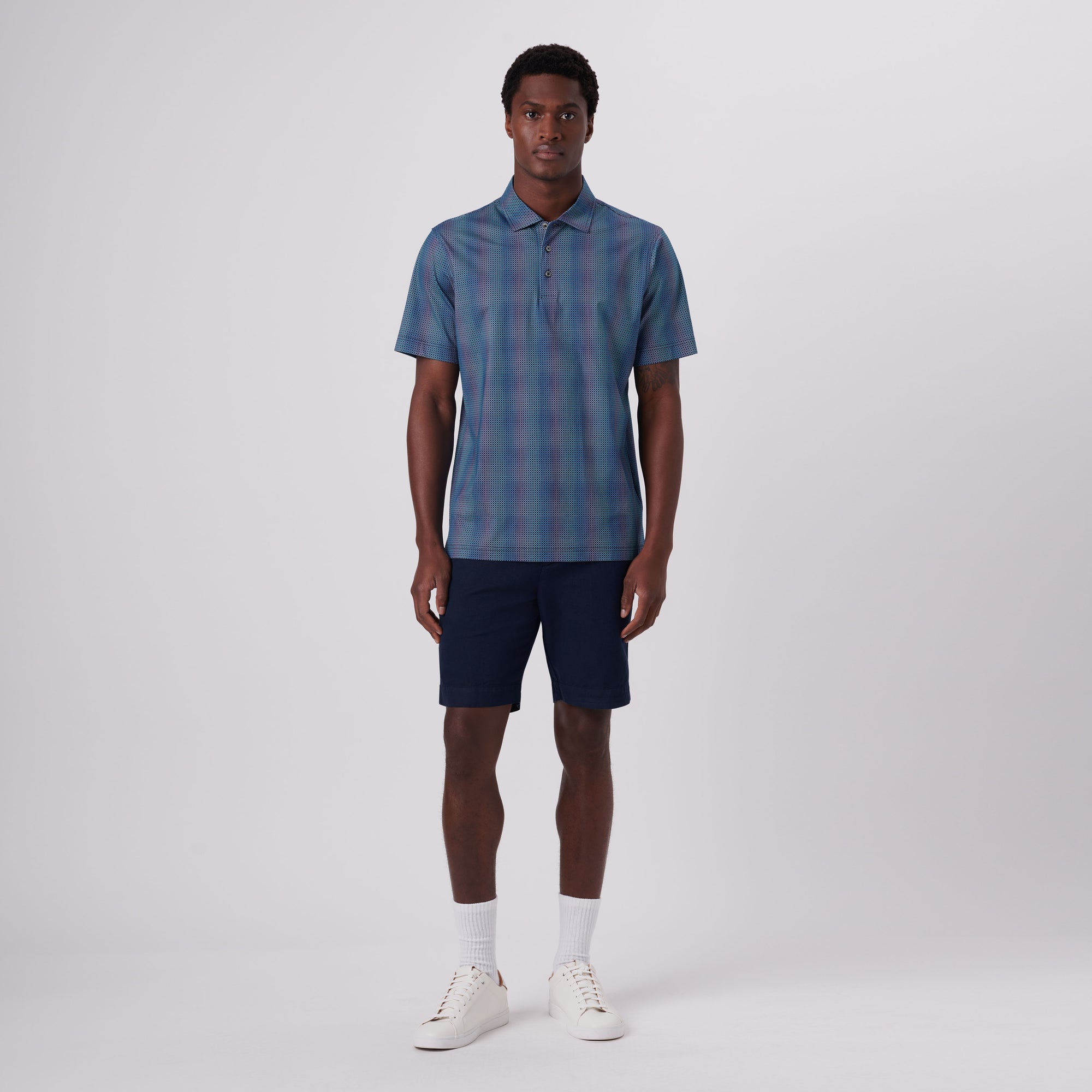 Victor Mandala Print OoohCotton Polo