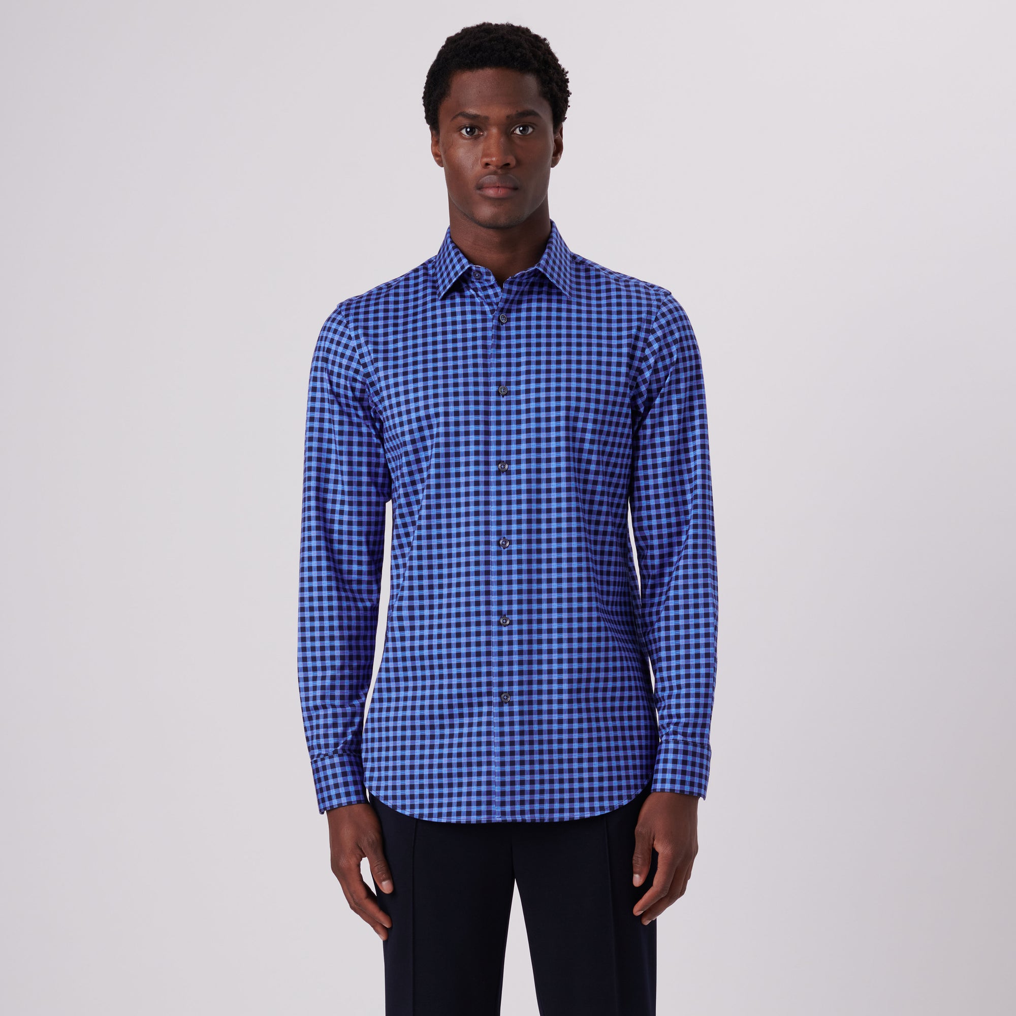 James Check Print OoohCotton Shirt