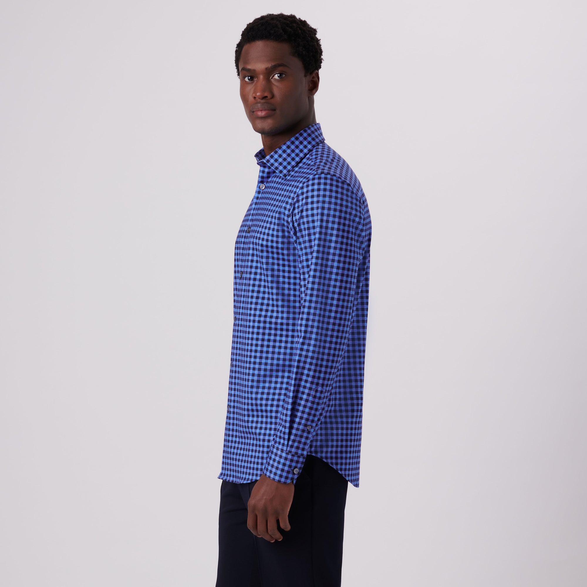 James Check Print OoohCotton Shirt