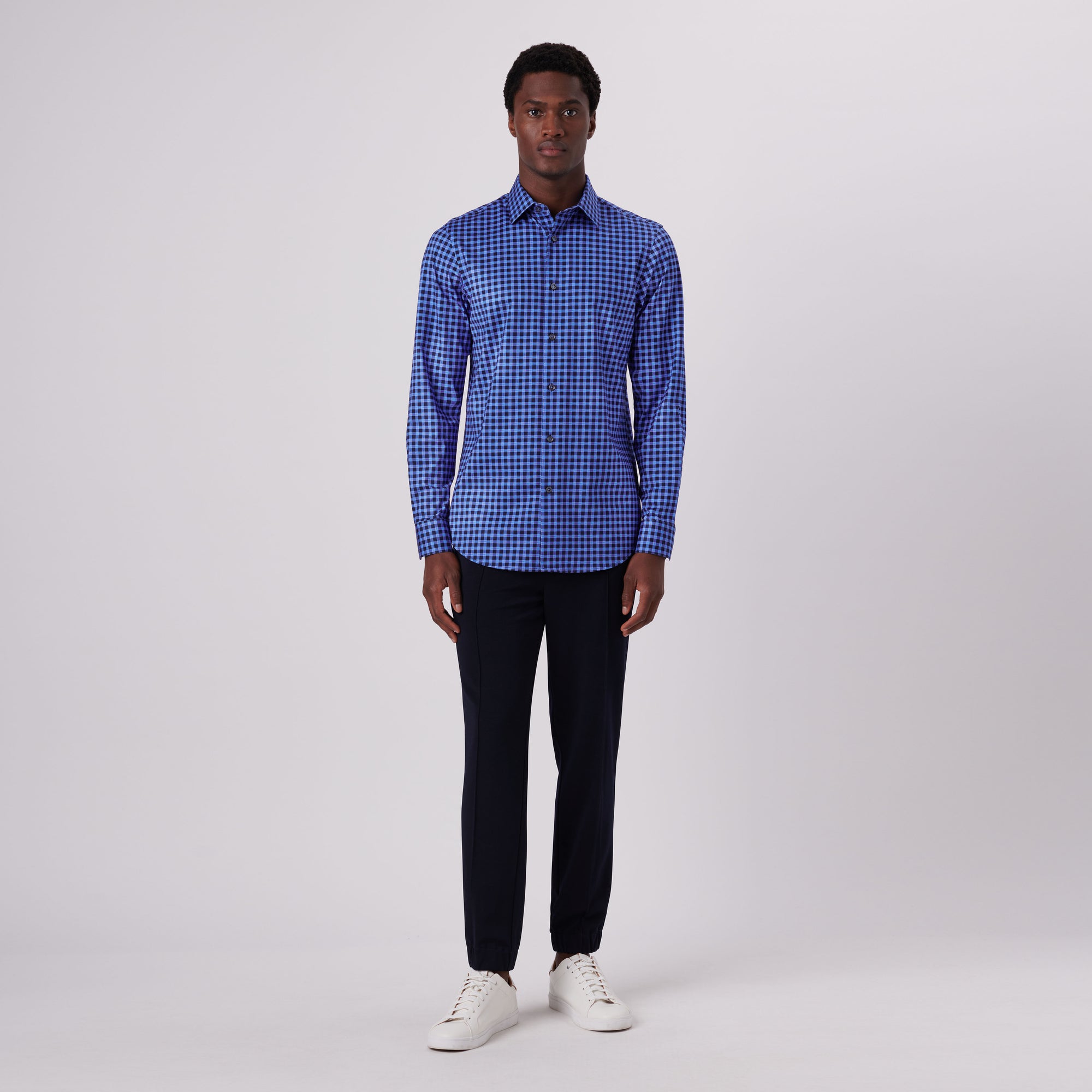 James Check Print OoohCotton Shirt