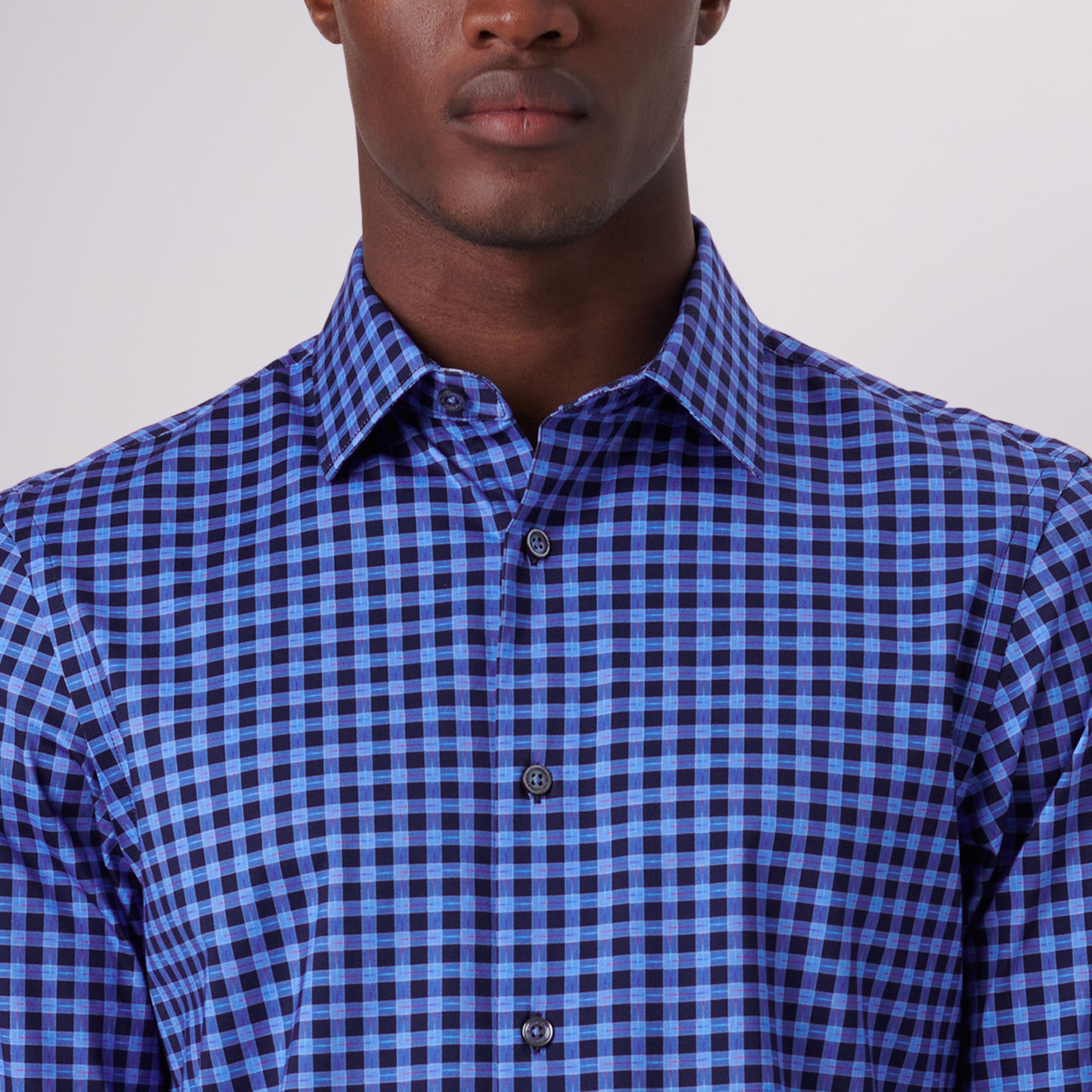 James Check Print OoohCotton Shirt