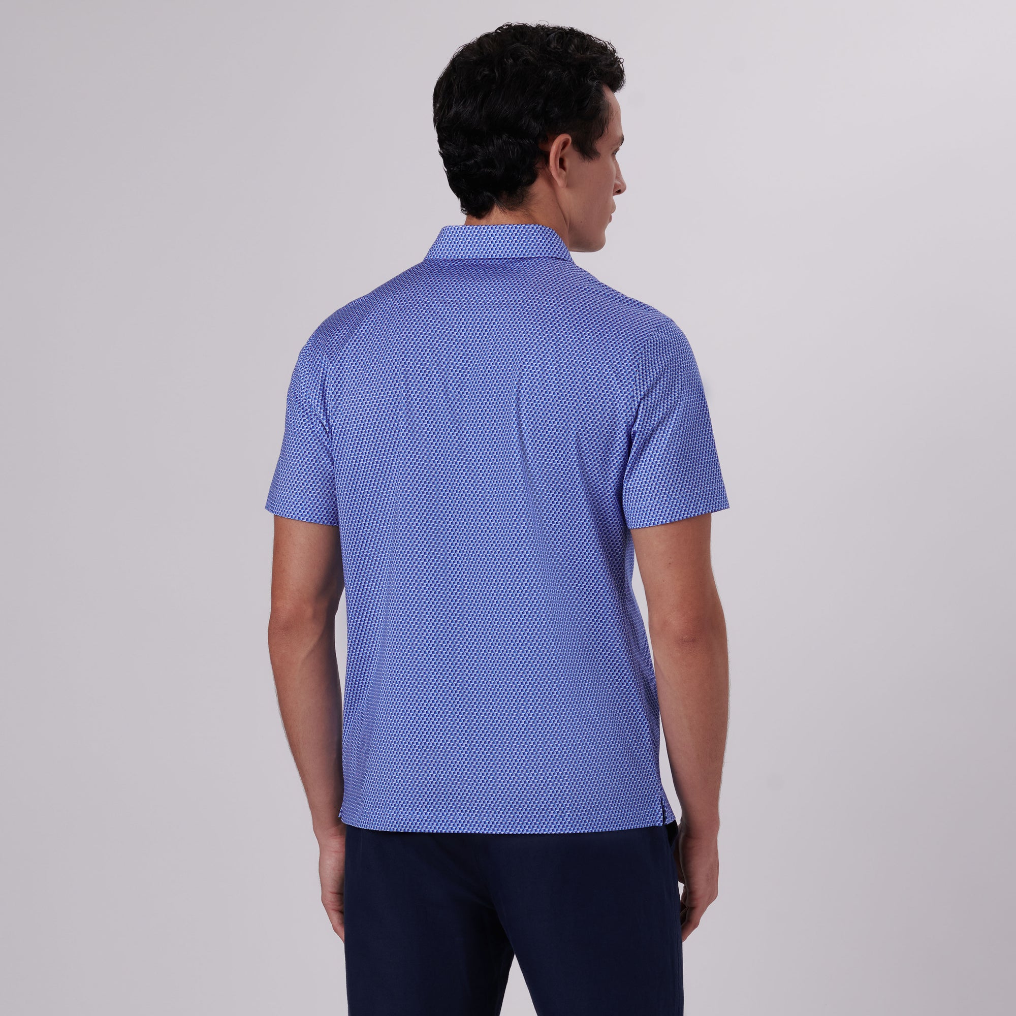 Victor Illusion Print OoohCotton Polo