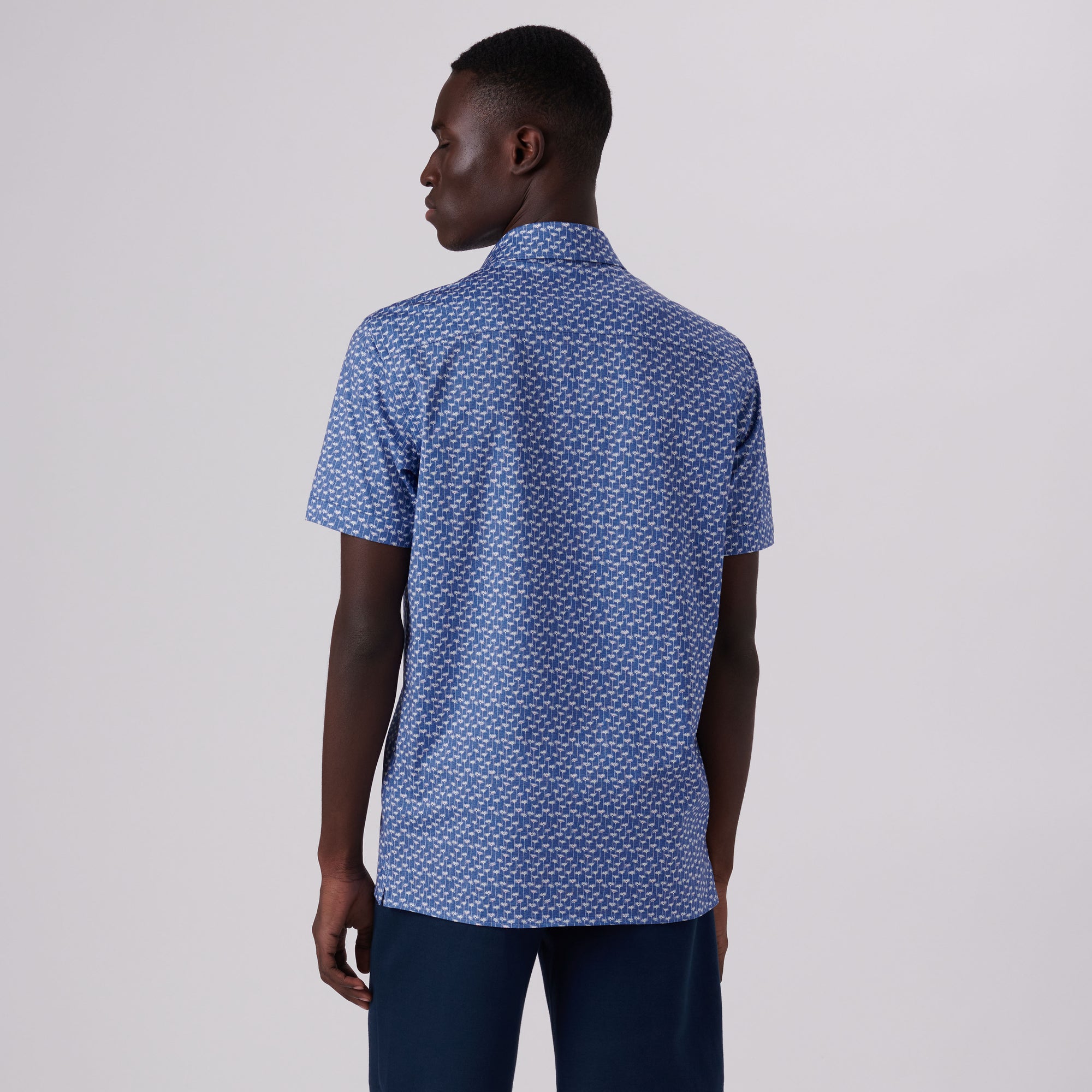 Milo Floral Print OoohCotton Short Sleeve Shirt