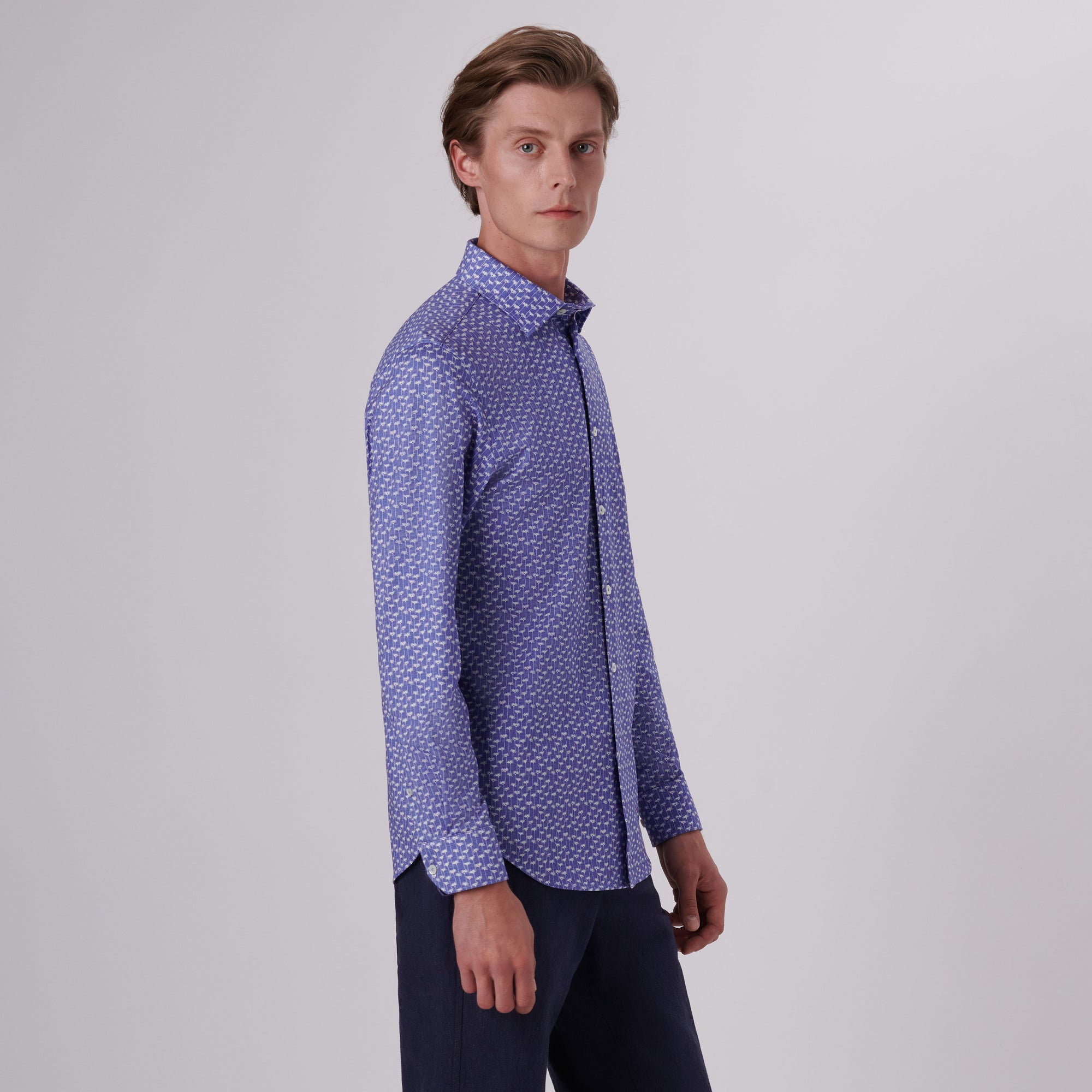 James Floral Print OoohCotton Shirt