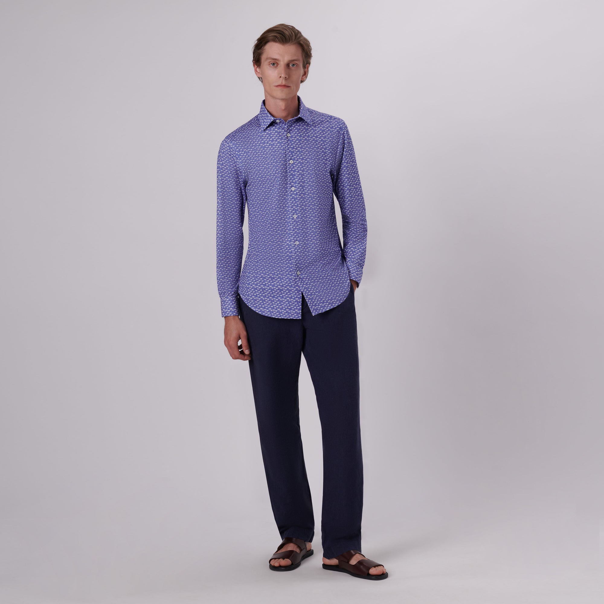 James Floral Print OoohCotton Shirt