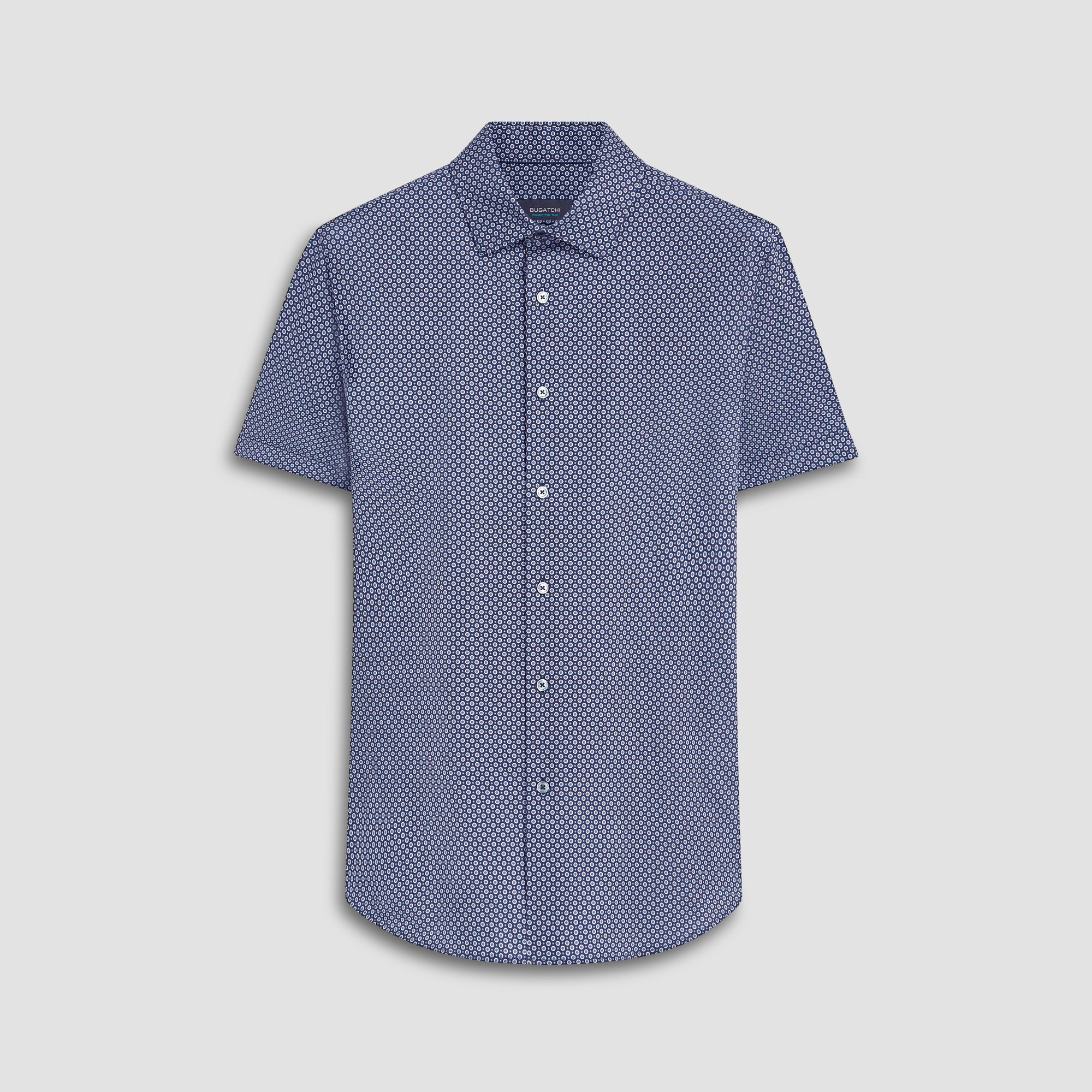 MILES Mandala Print OoohCotton Short Sleeve Shirt