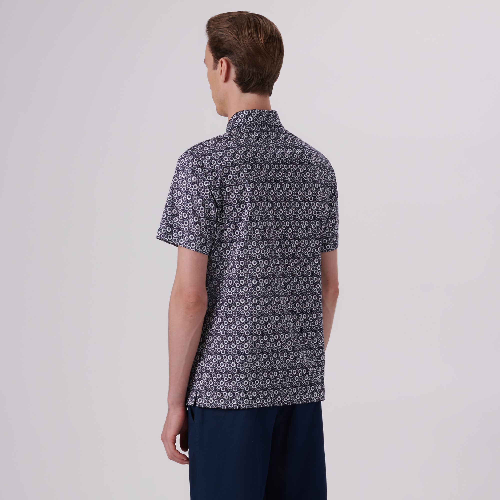 Victor Floral Print OoohCotton Polo