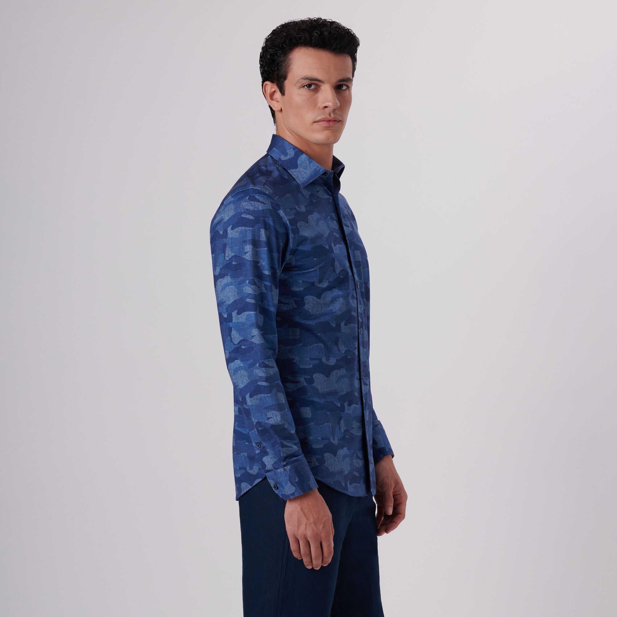 James Camouflage Print OoohCotton Shirt