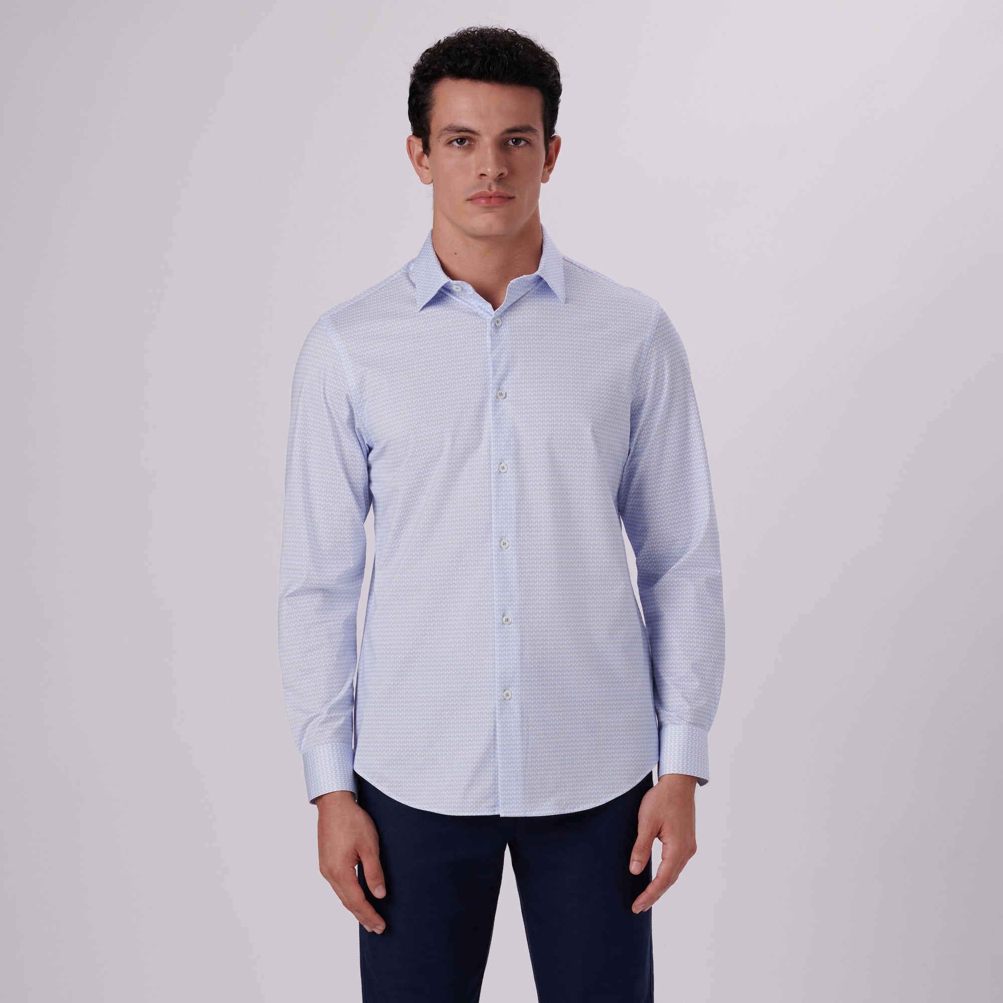 James Chain Link Print OoohCotton Shirt