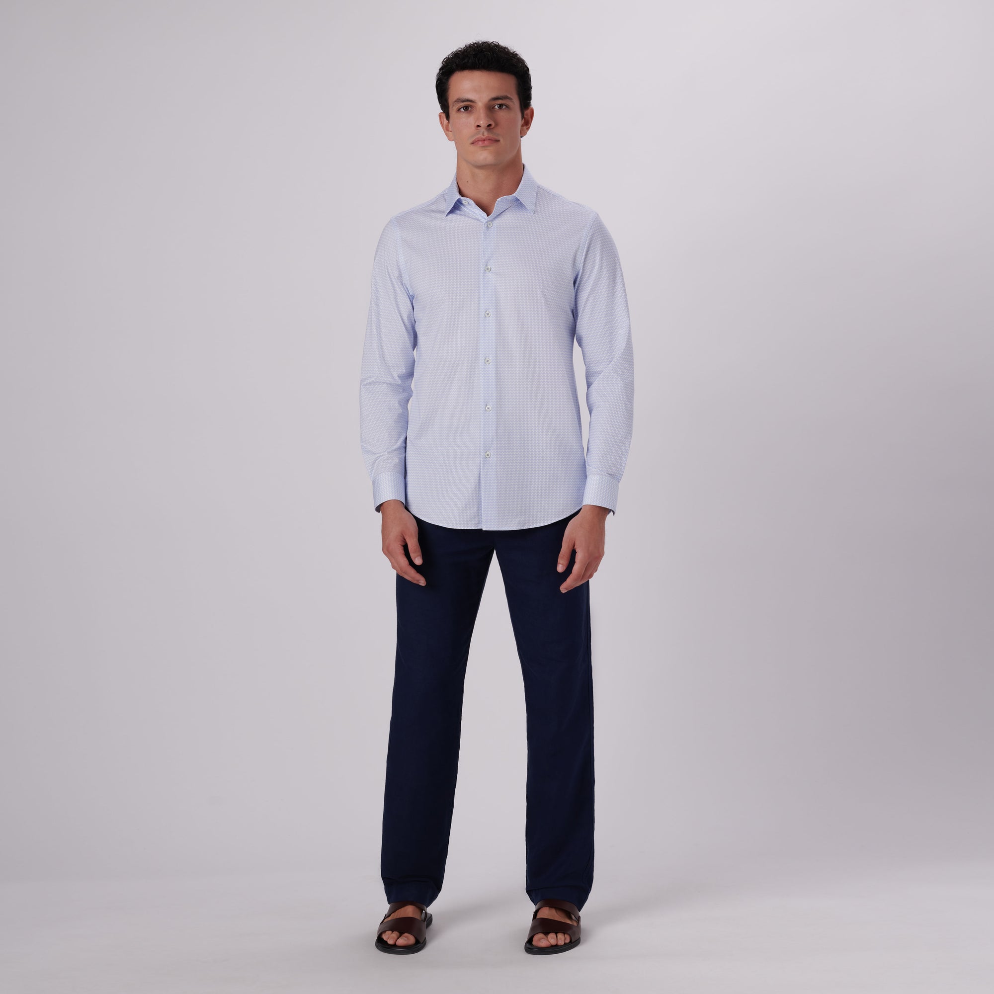 James Chain Link Print OoohCotton Shirt