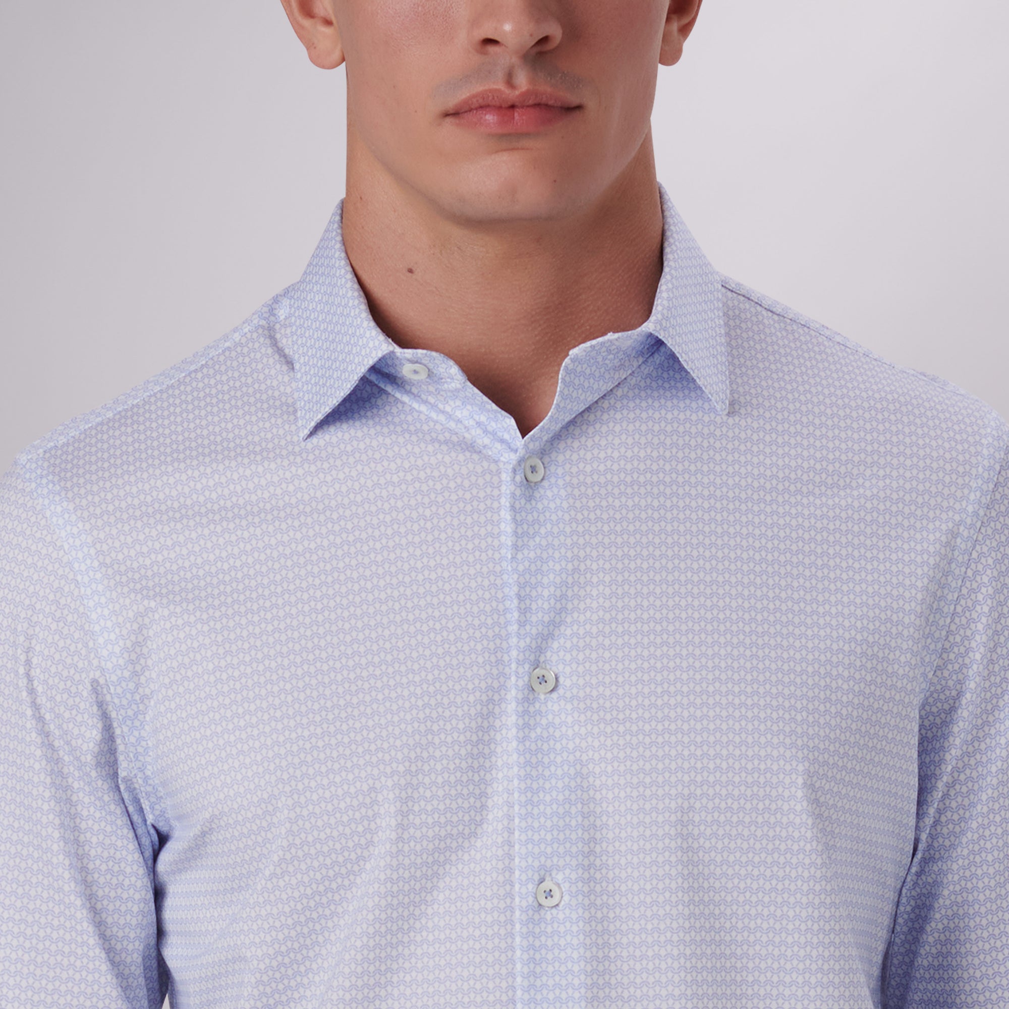 James Chain Link Print OoohCotton Shirt
