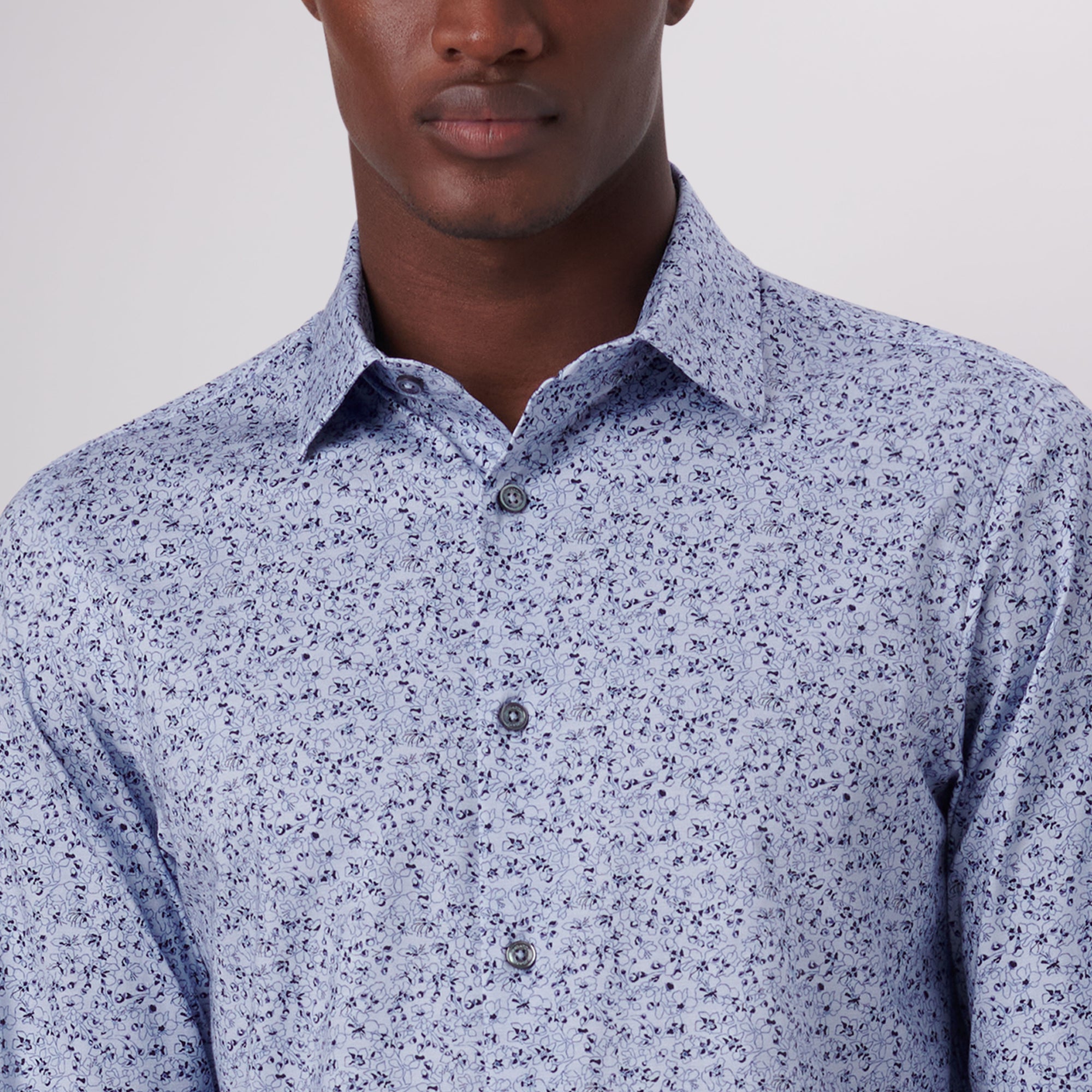 James Floral Print OoohCotton Shirt
