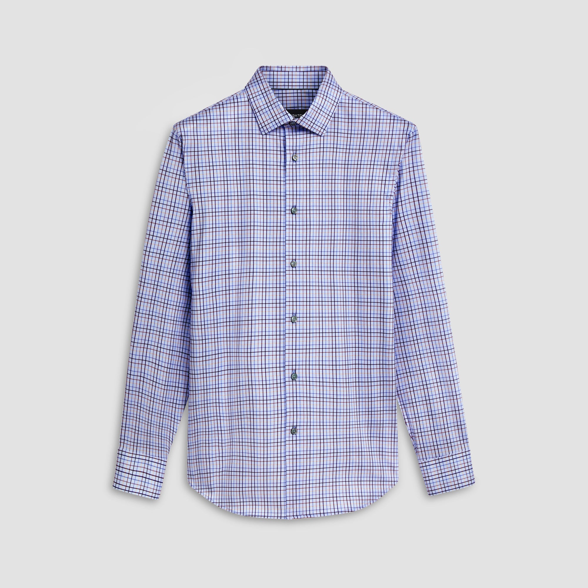 James Tattersall Check Print OoohCotton Shirt