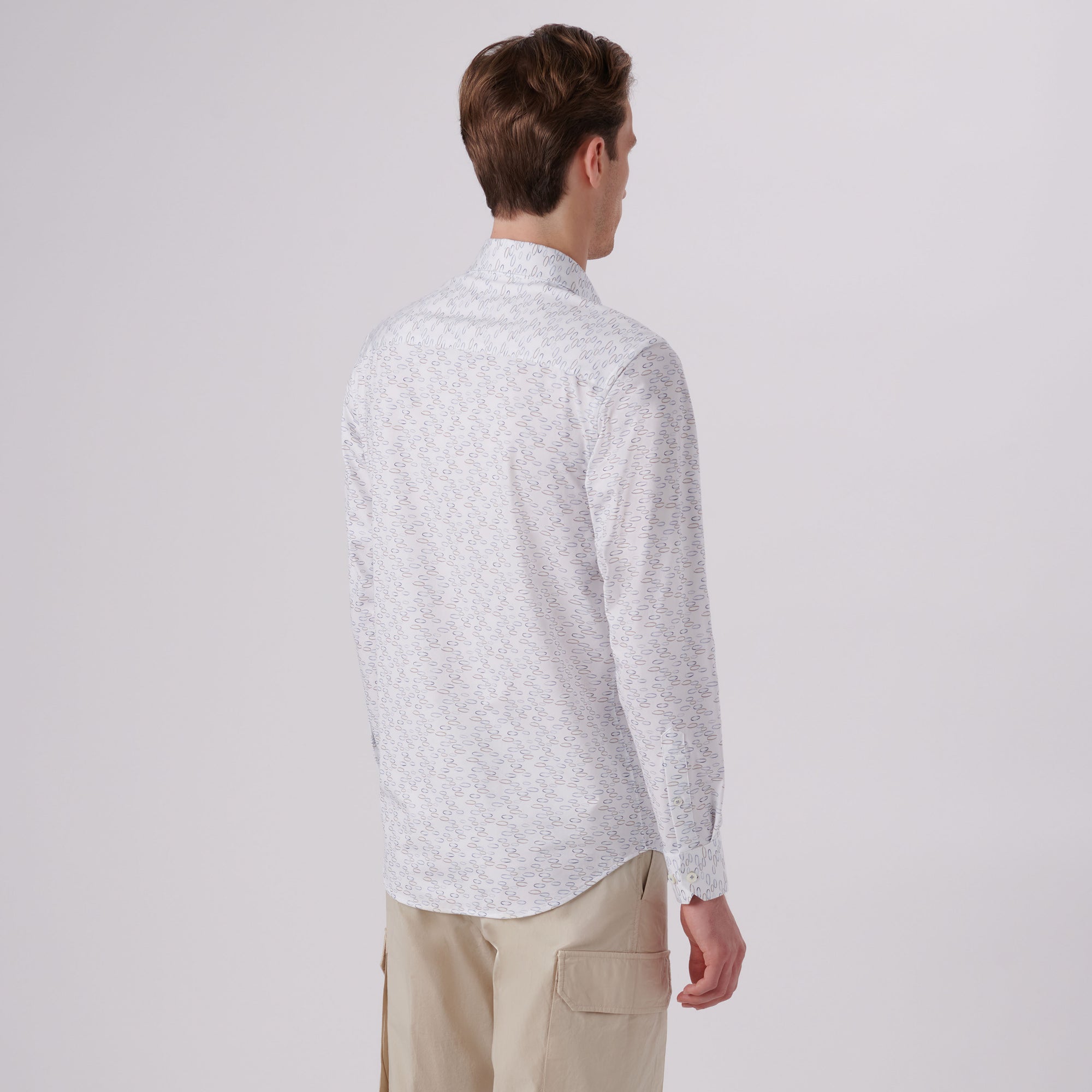 James Abstract Print OoohCotton Shirt