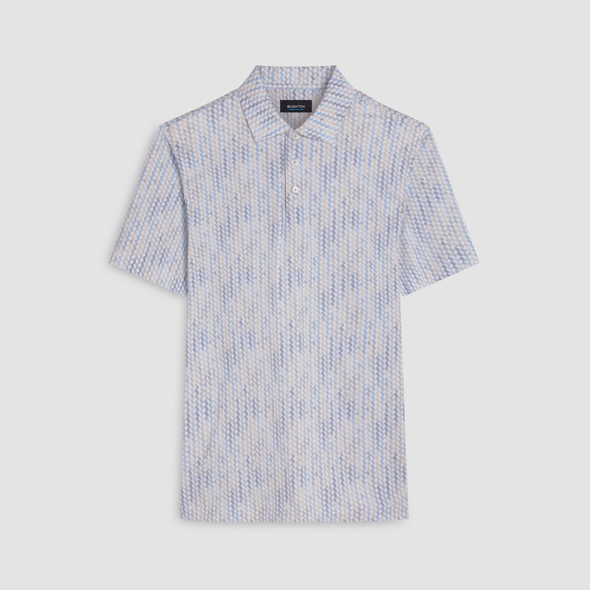 Victor Ribbon Stripe Print OoohCotton Polo