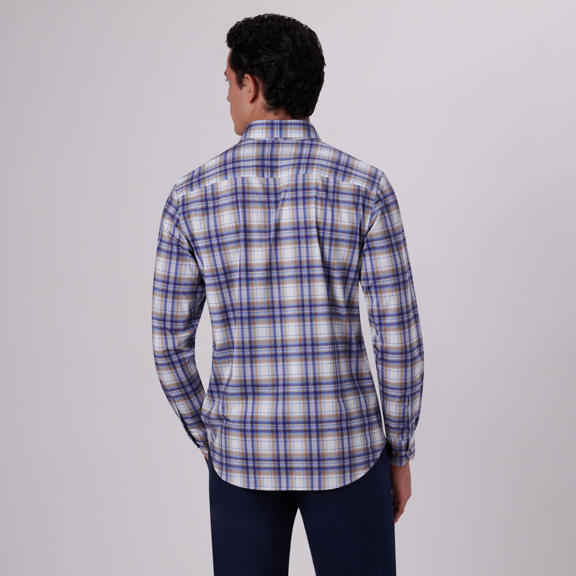 James Plaid Check Print OoohCotton Shirt