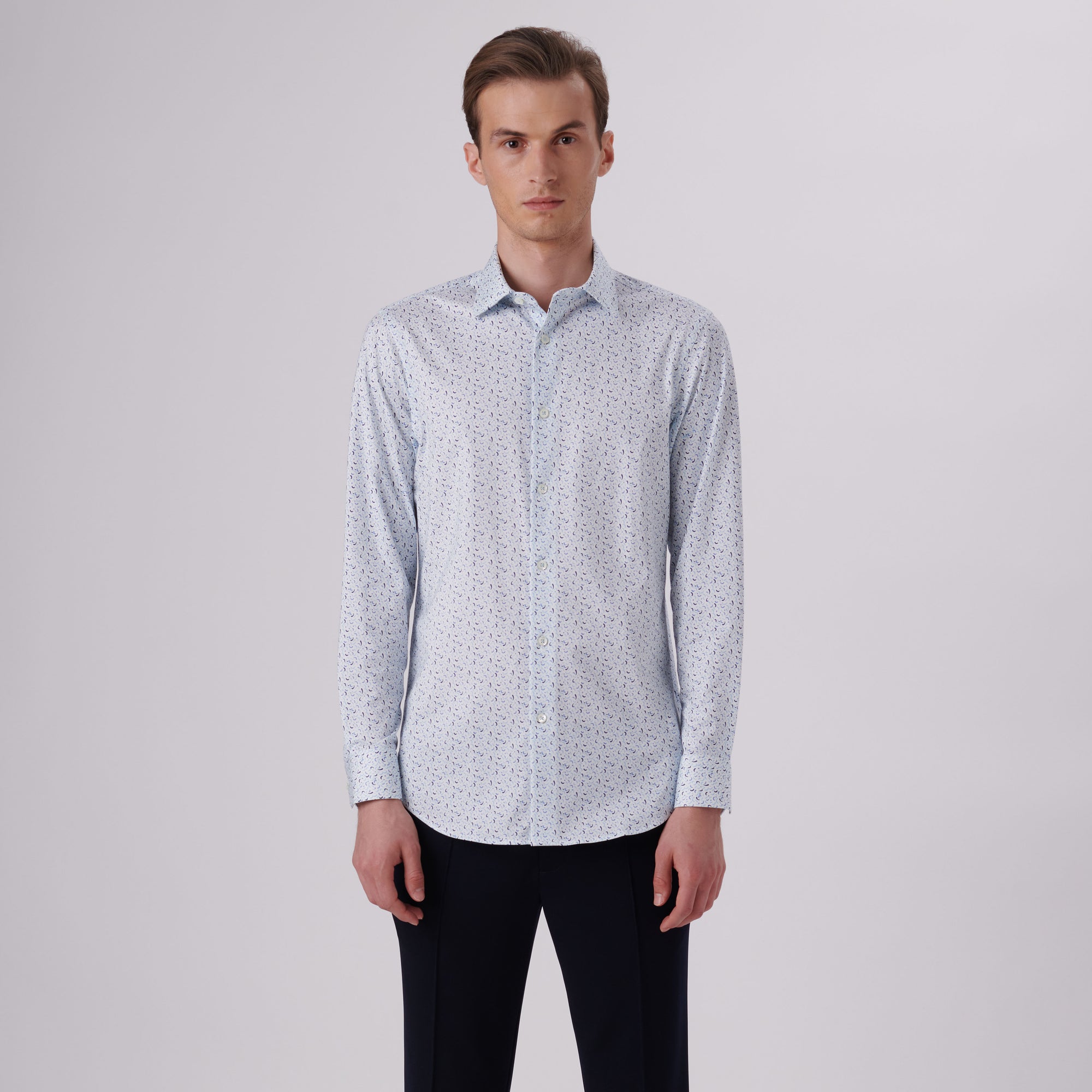 James Abstract Print OoohCotton Shirt