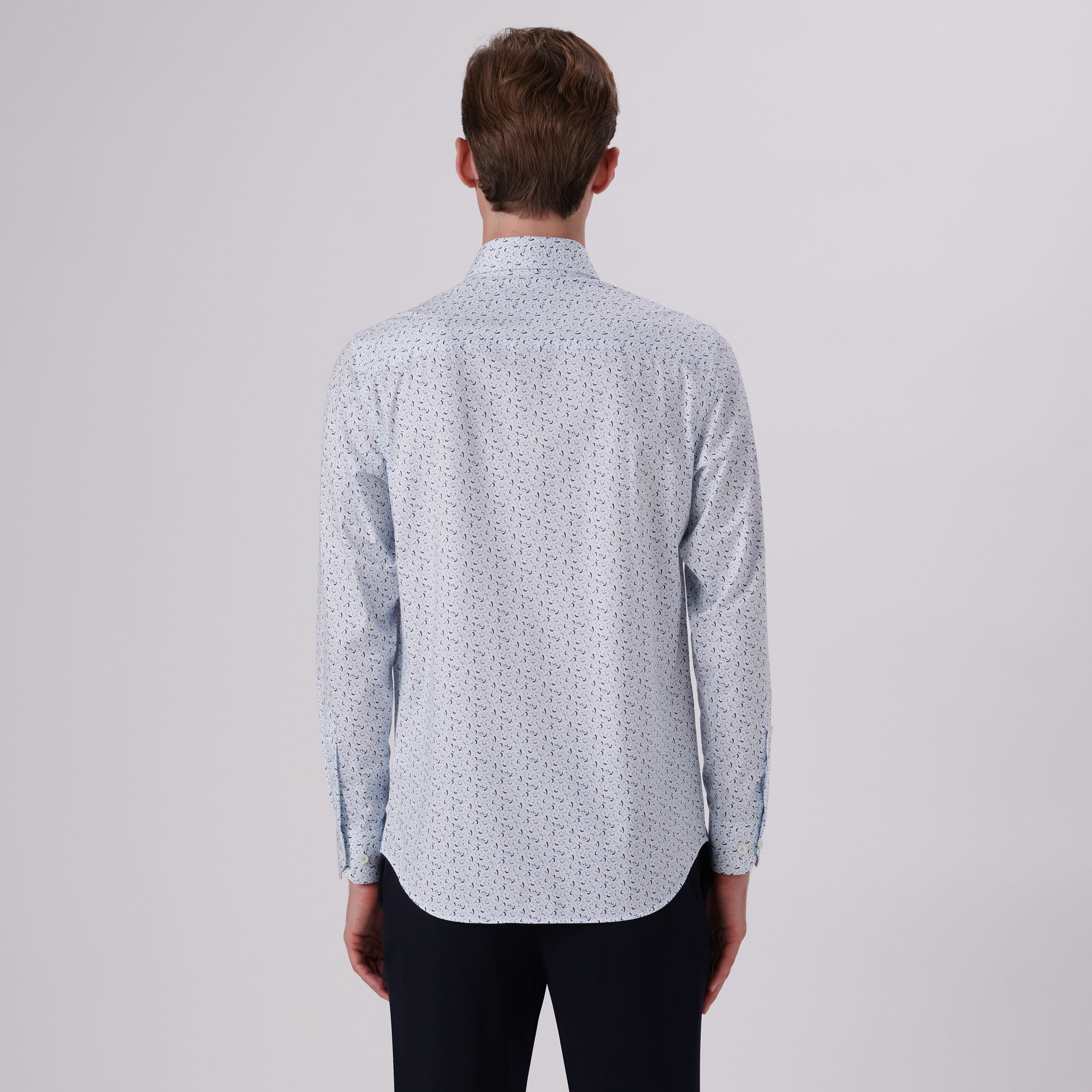 James Abstract Print OoohCotton Shirt