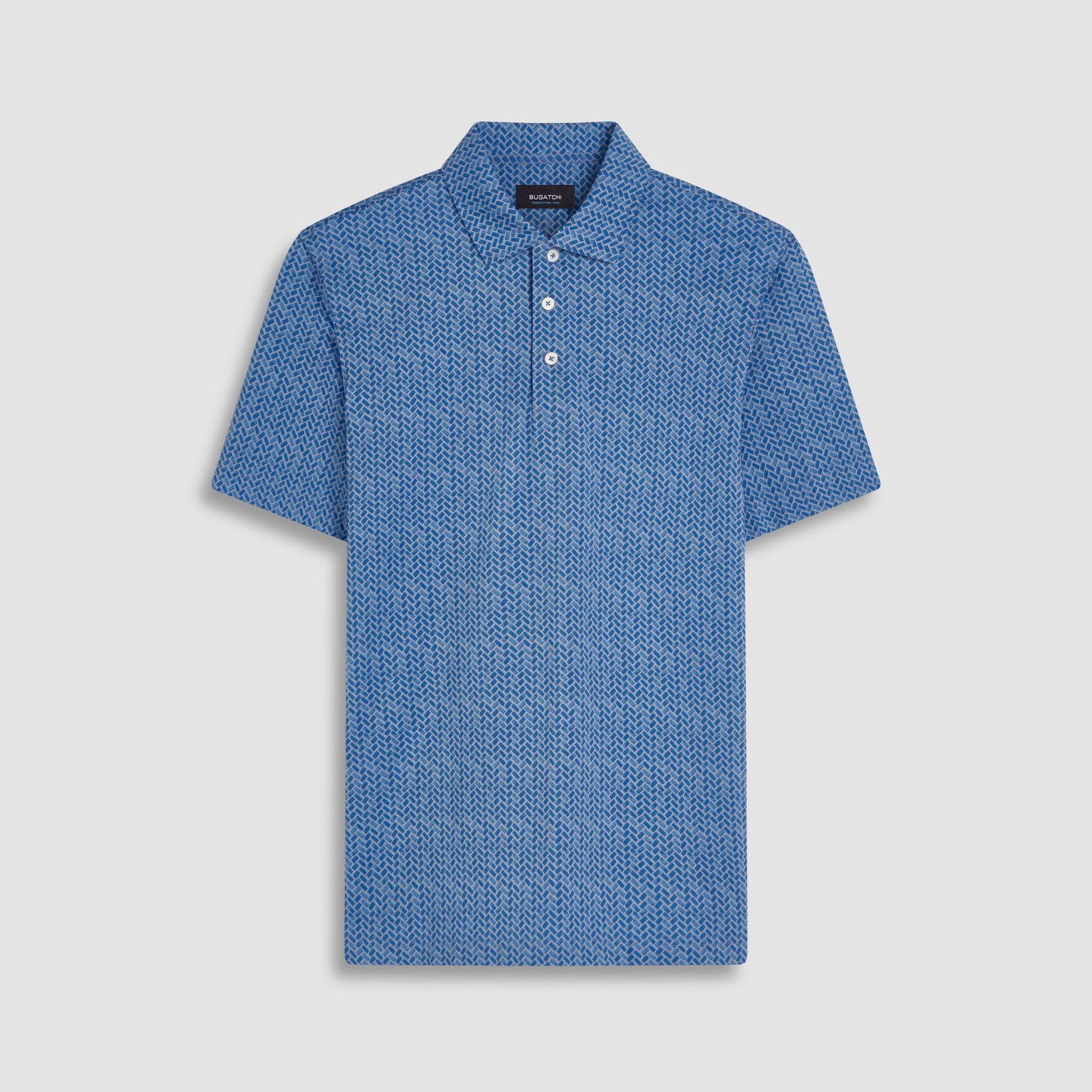 Victor Geometric Print OoohCotton Polo