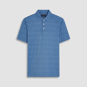 Victor Geometric Print OoohCotton Polo
