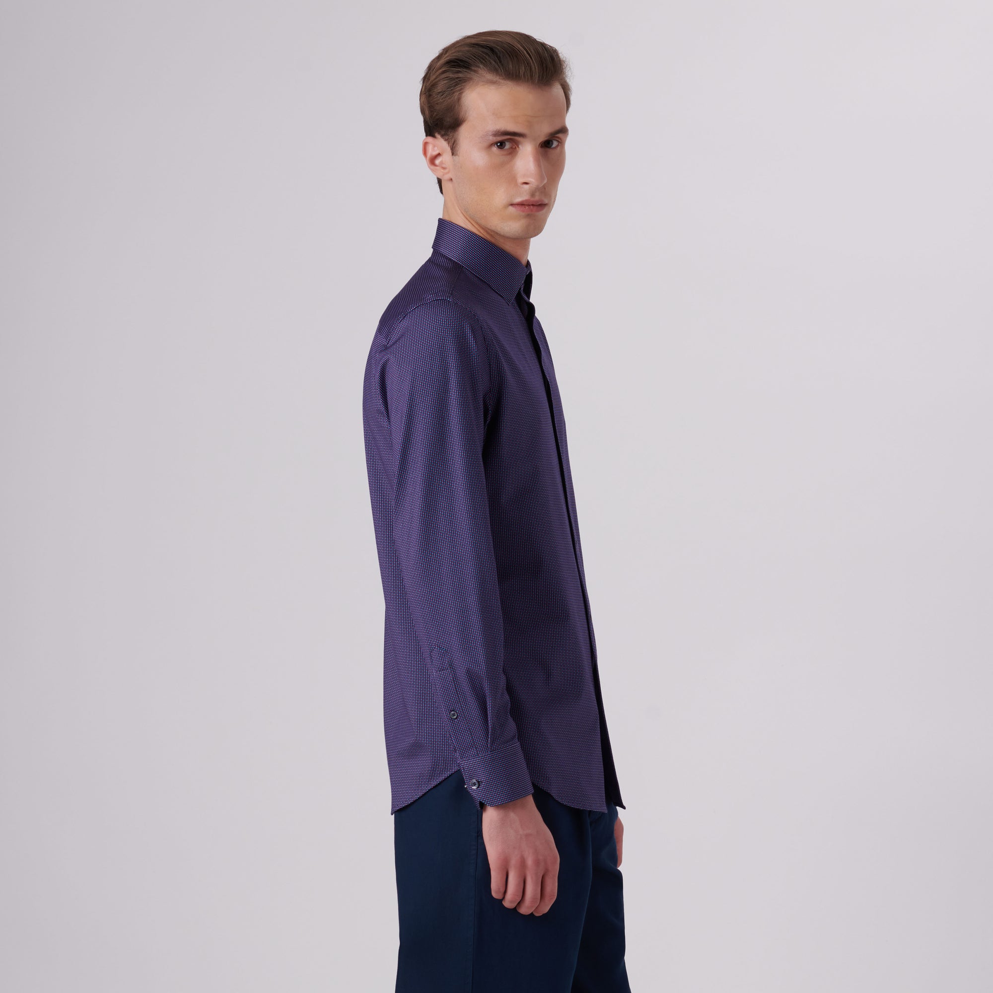 James Confetti Print OoohCotton Shirt