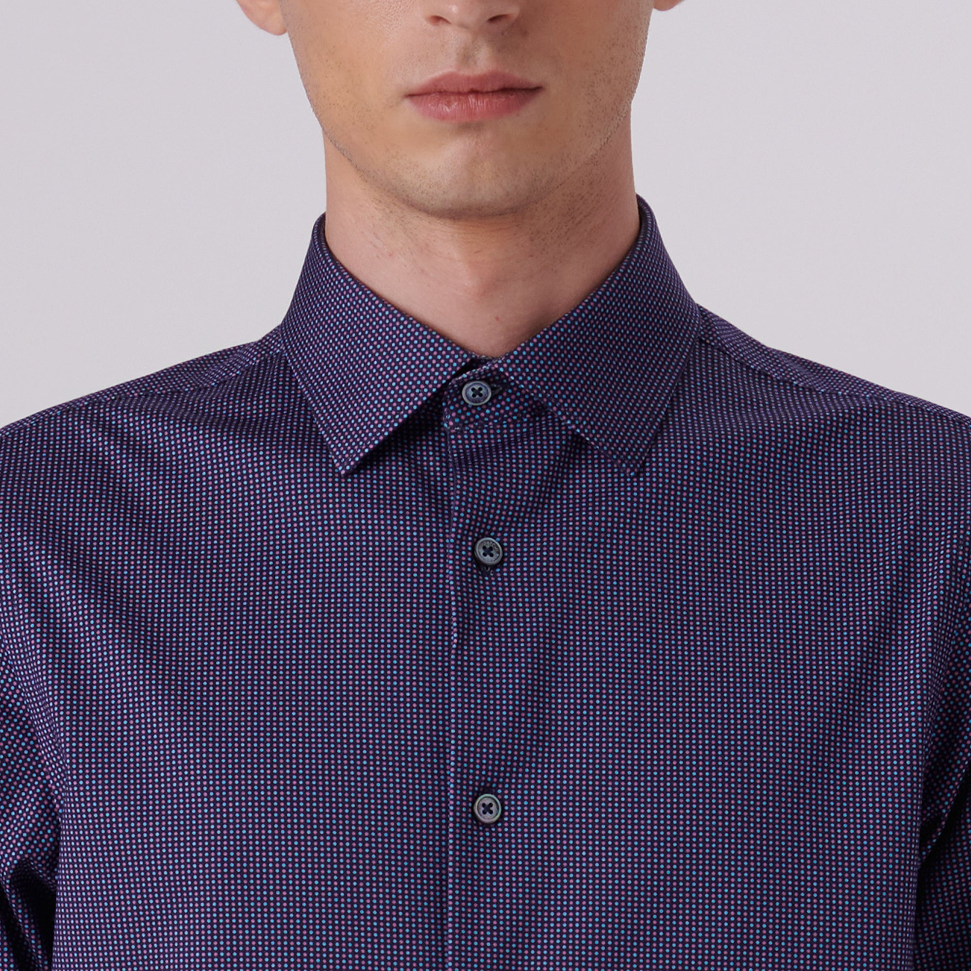 James Confetti Print OoohCotton Shirt