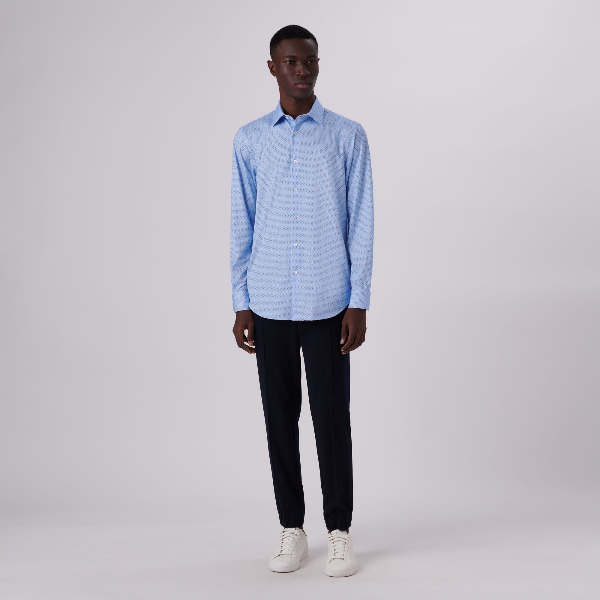 James Pin Diamond Print OoohCotton Shirt