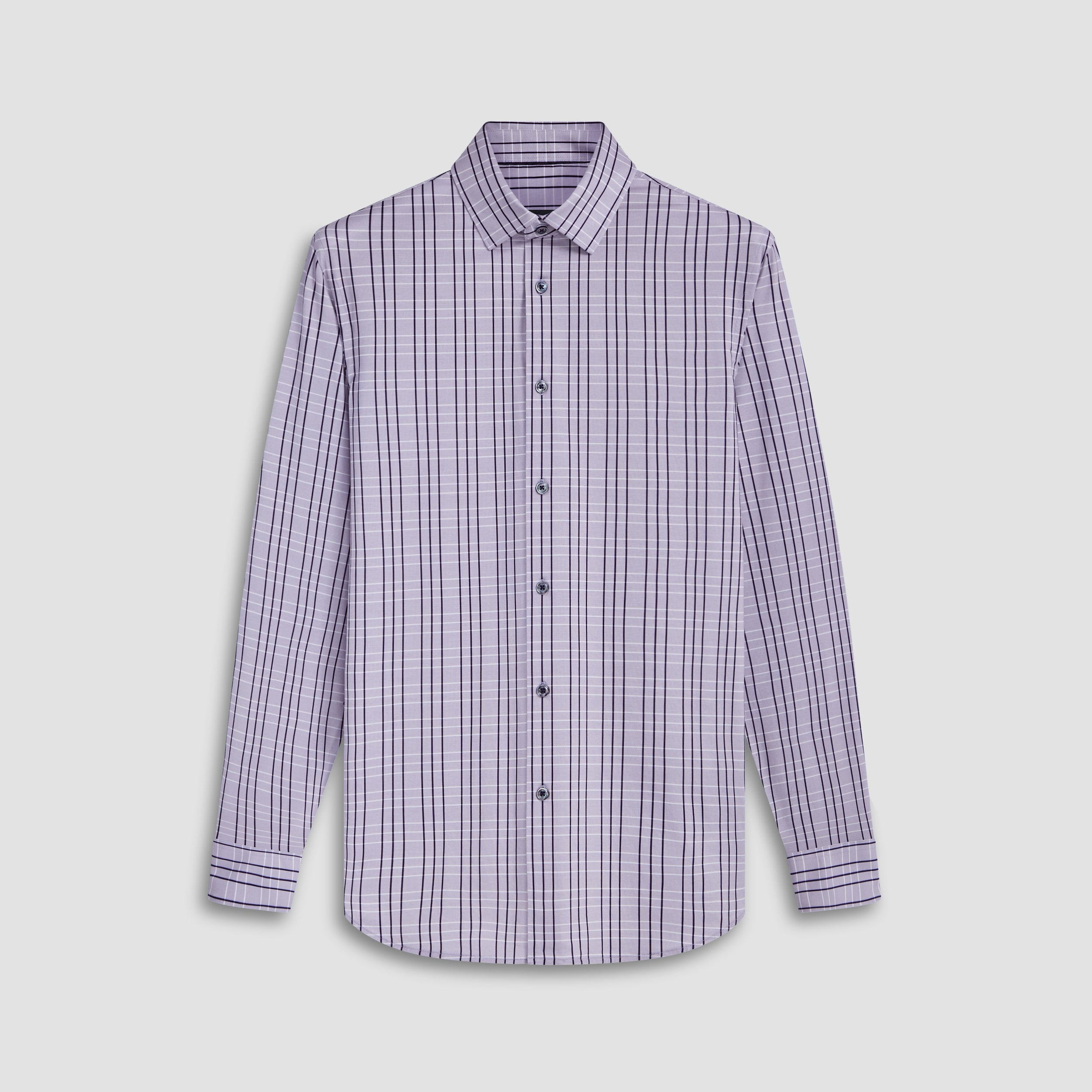 james tattersall dress shirts James Tattersall London Shirt Mens Large Blue Plaid Long Sleeve Dress Shirt