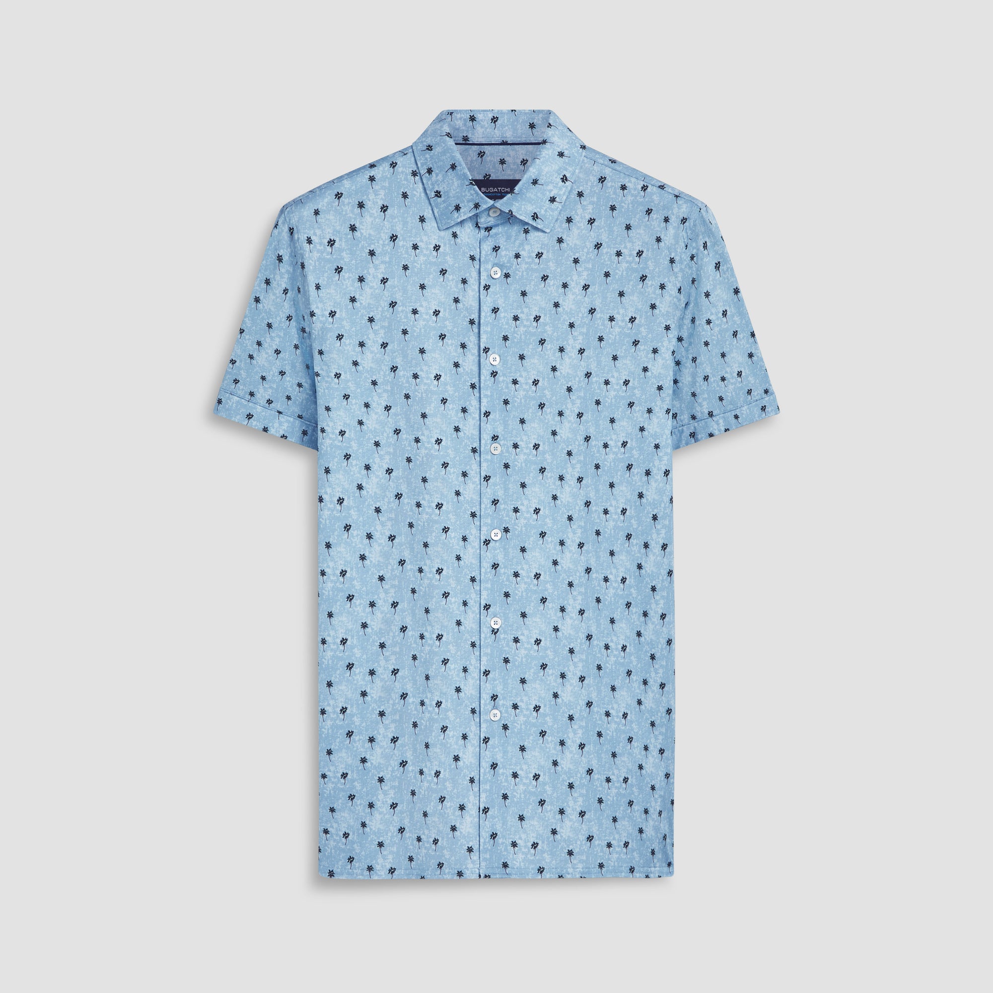Milo Palm Trees Print OoohCotton Short Sleeve Shirt