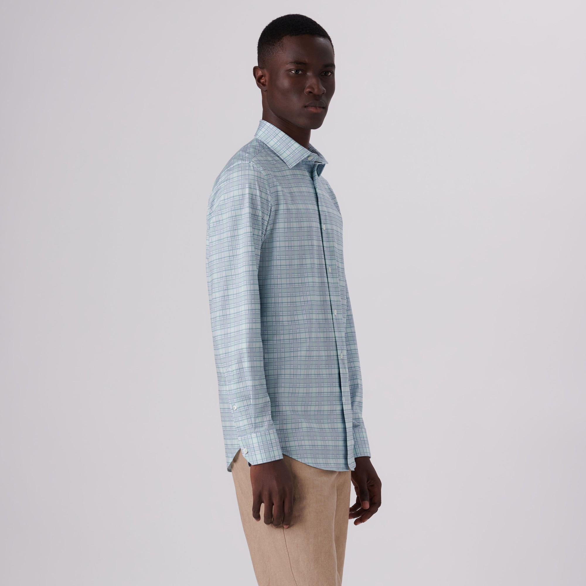 James Plaid Check Print OoohCotton Shirt