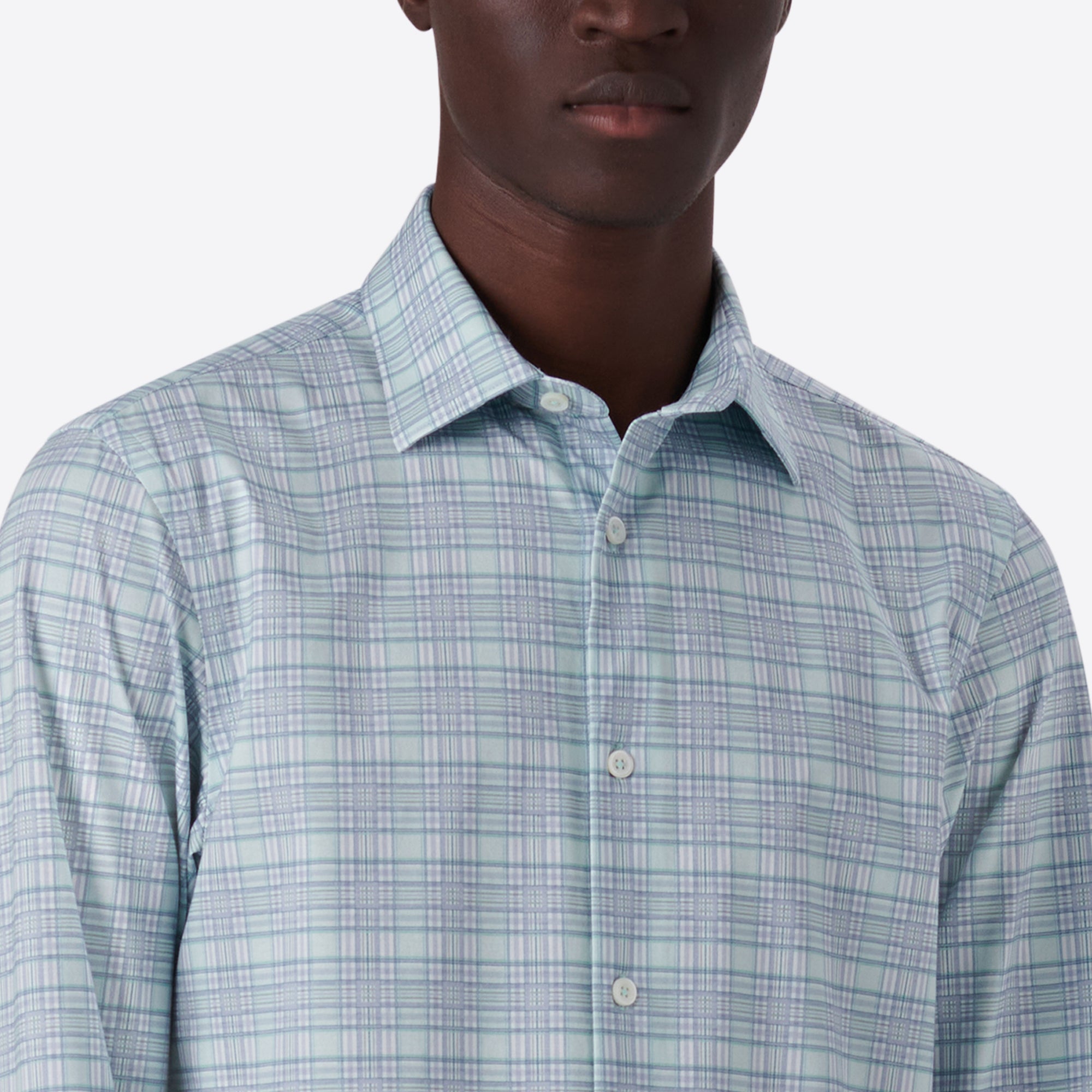 James Plaid Check Print OoohCotton Shirt