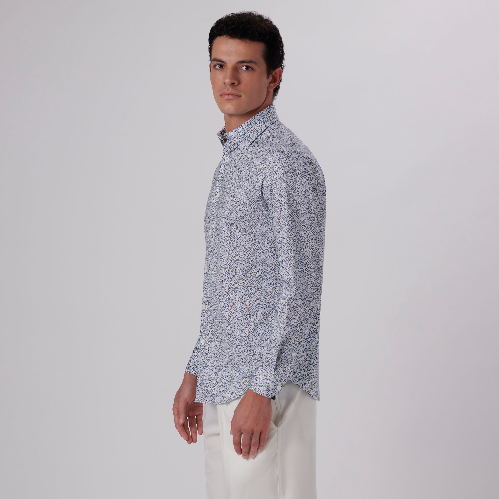 James Abstract Print OoohCotton Shirt