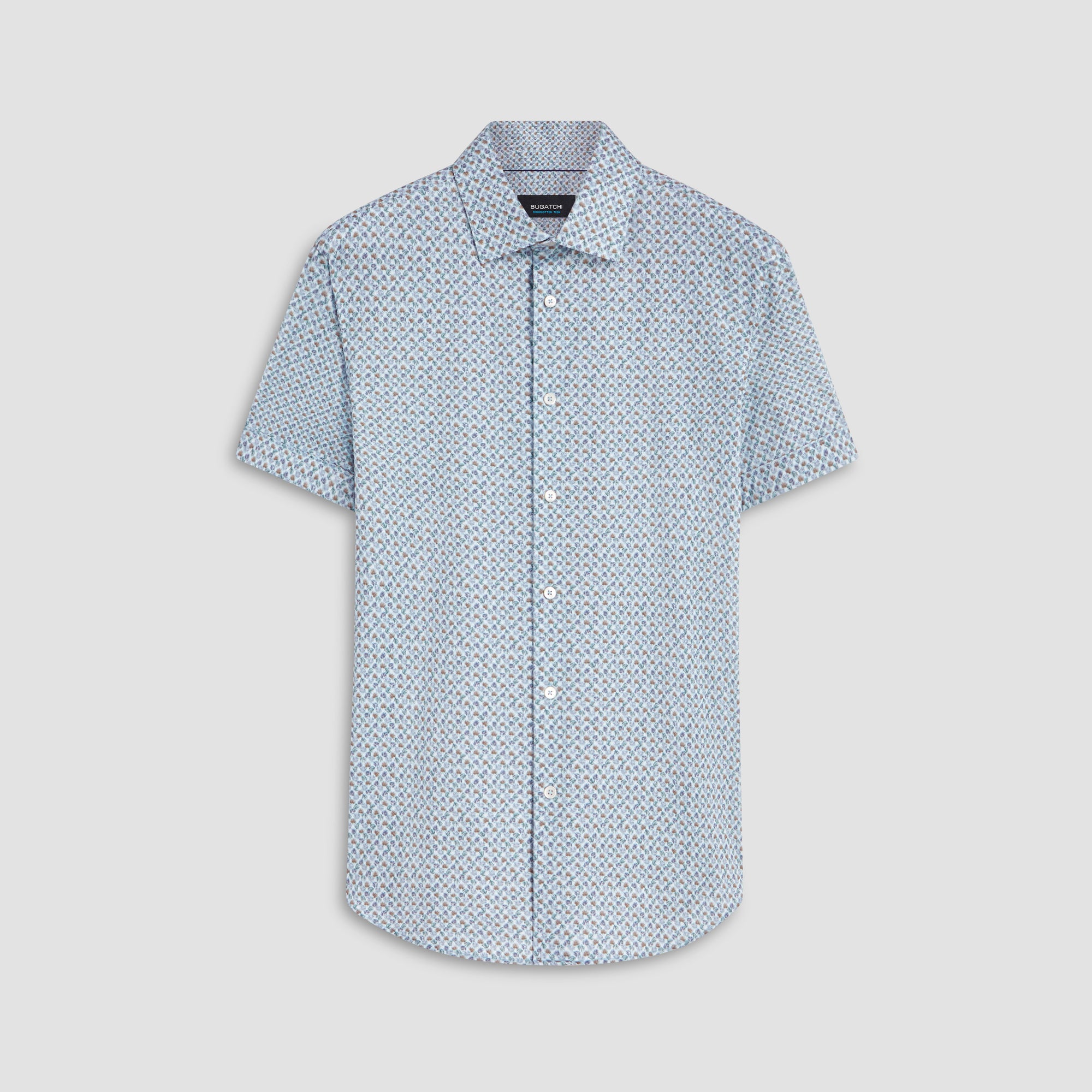 Miles Sprigs Print OoohCotton Short Sleeve Shirt