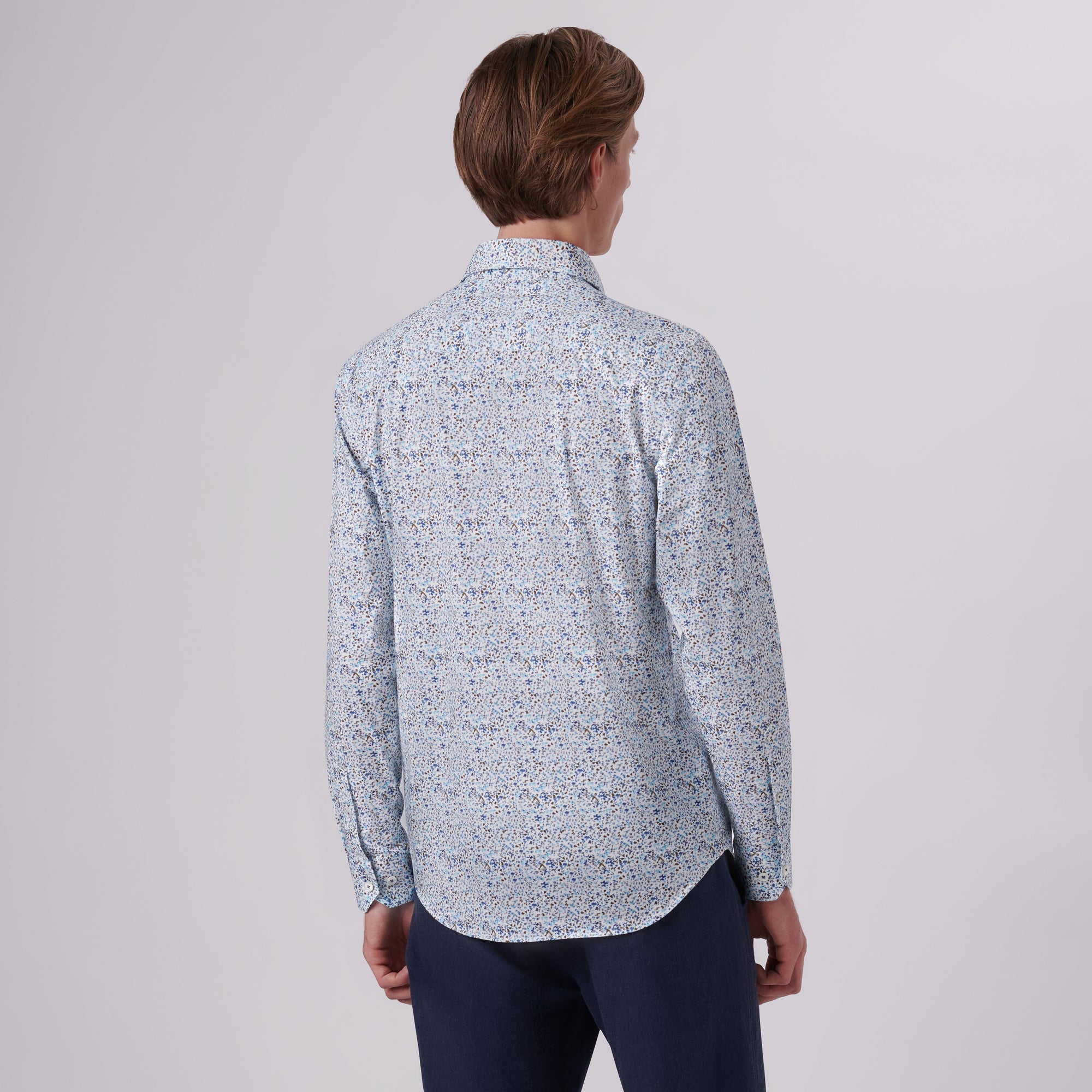 James Abstract Print OoohCotton Shirt