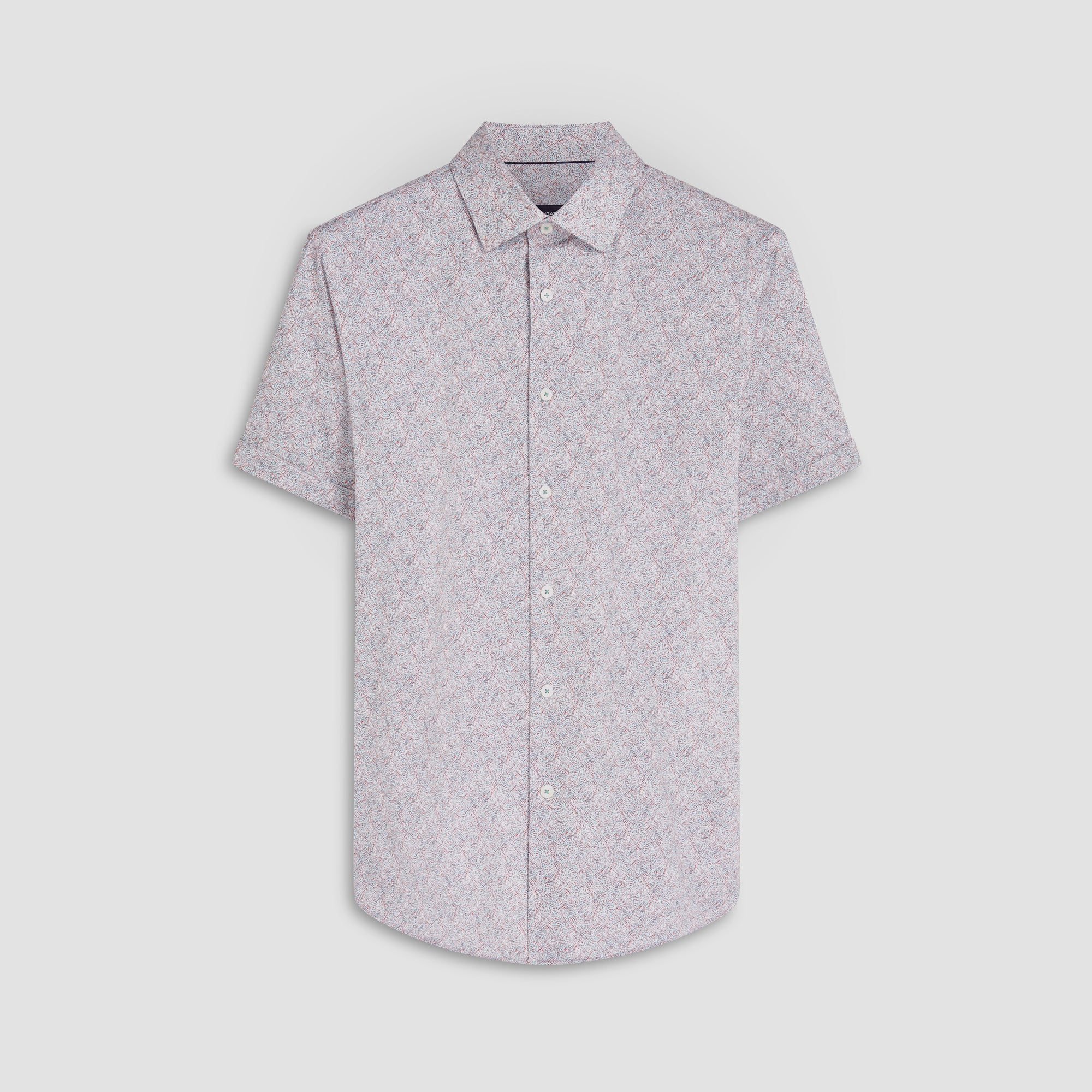 Miles Abstract Print OoohCotton Short Sleeve Shirt