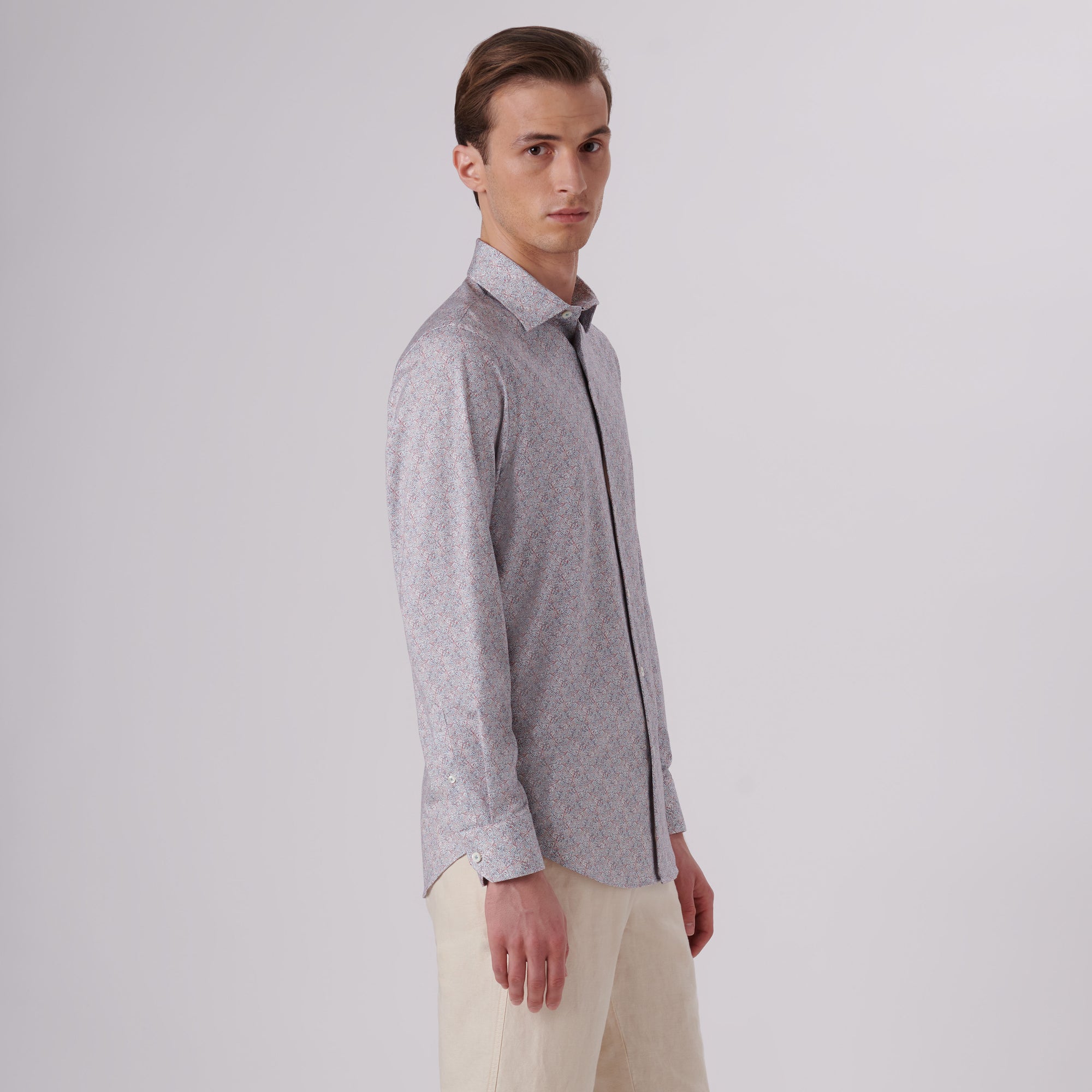 James Abstract Print OoohCotton Shirt