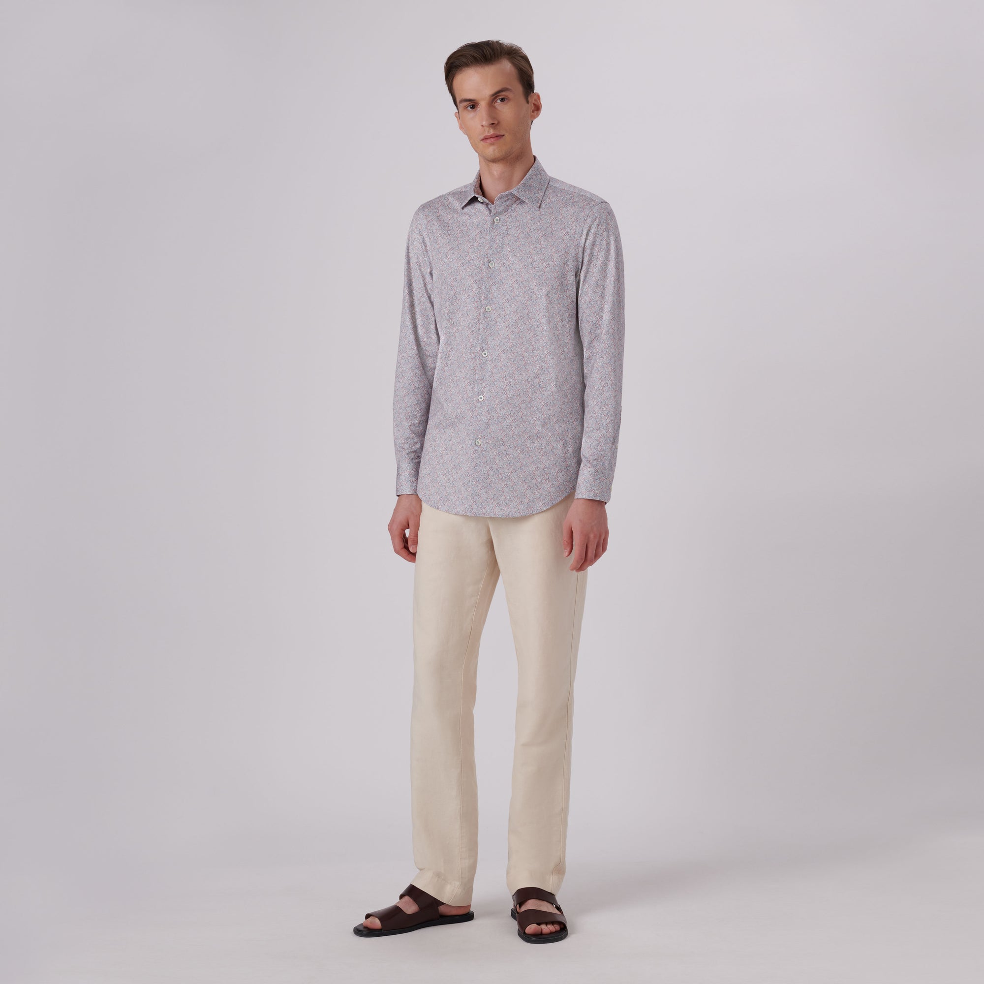 James Abstract Print OoohCotton Shirt