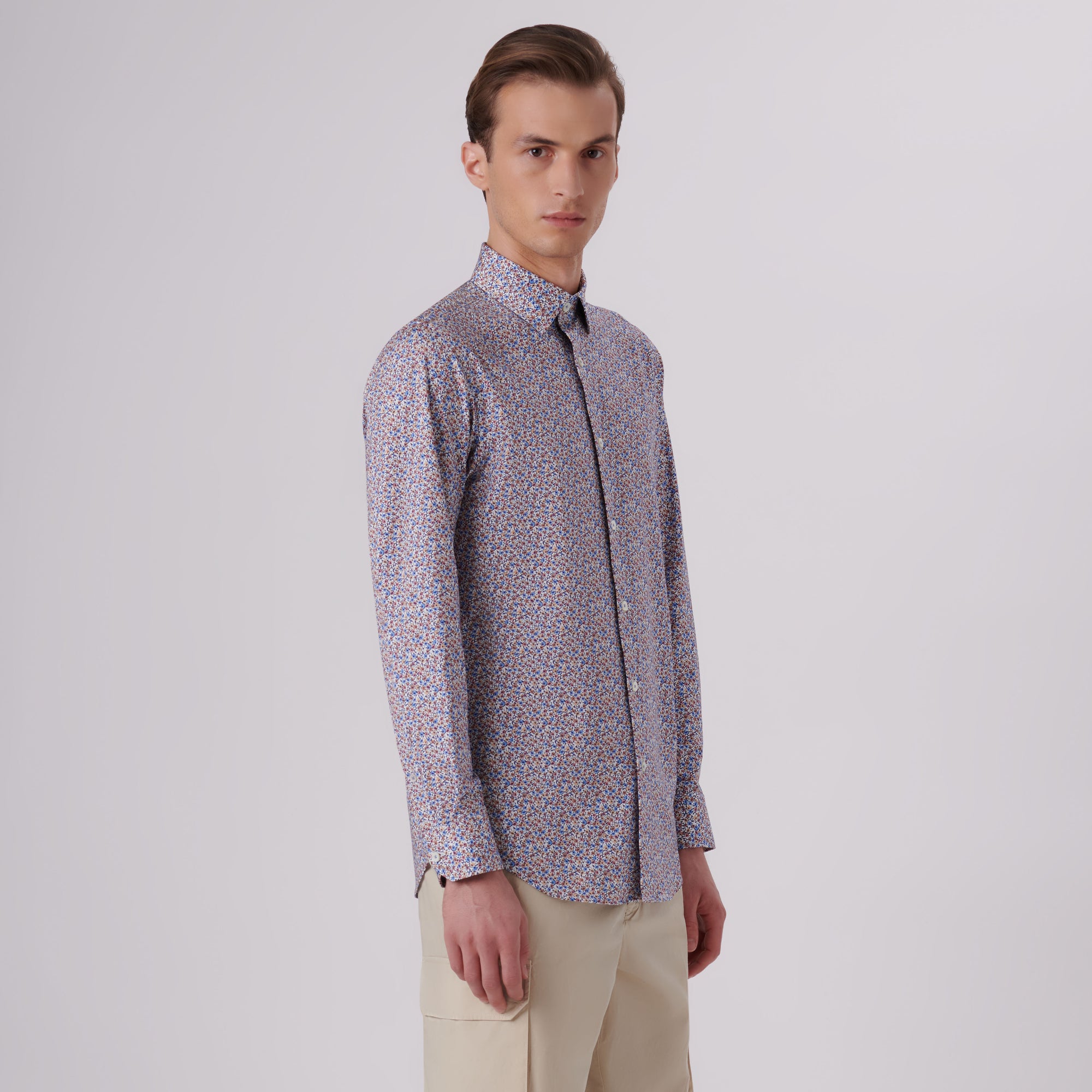James Floral Print OoohCotton Shirt
