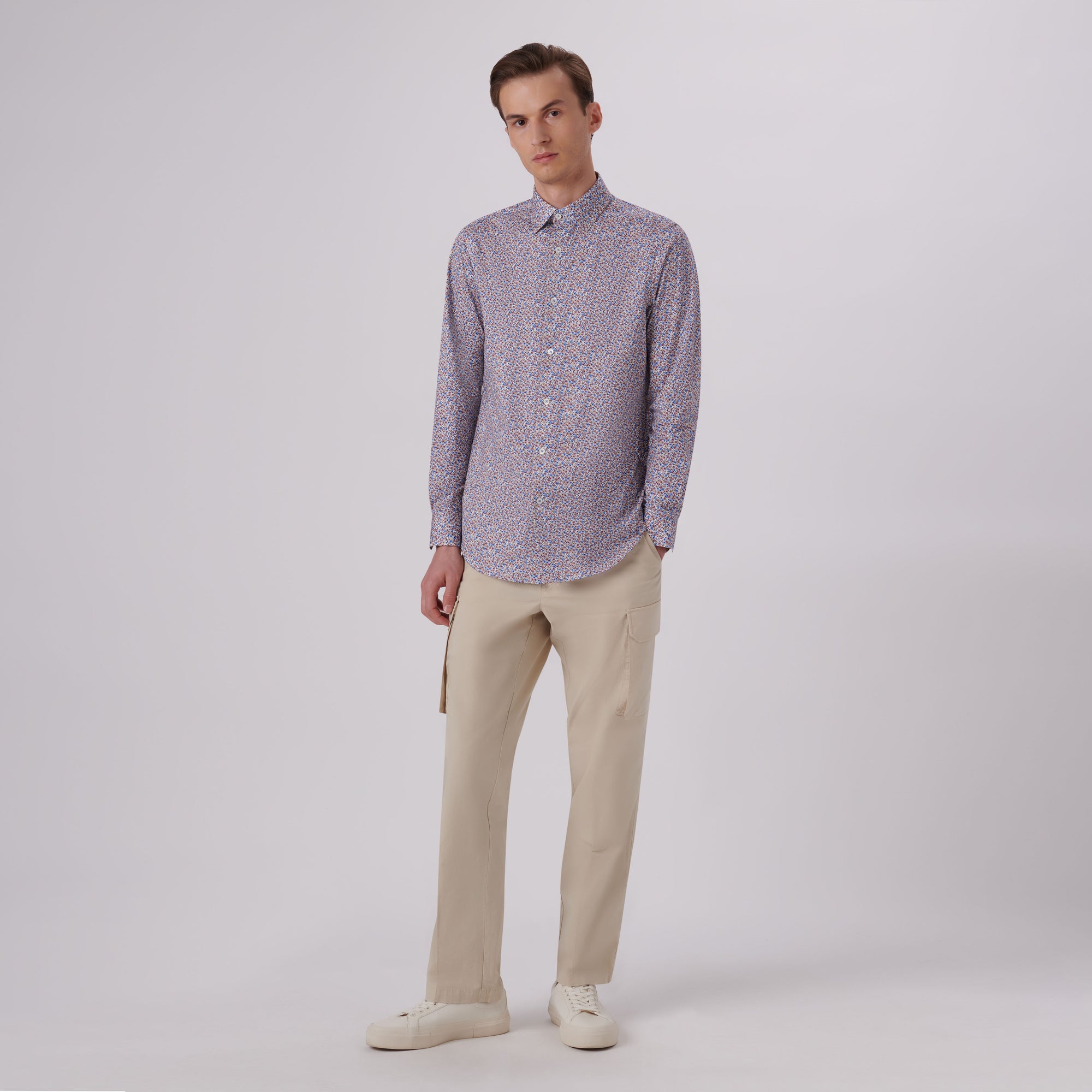 James Floral Print OoohCotton Shirt
