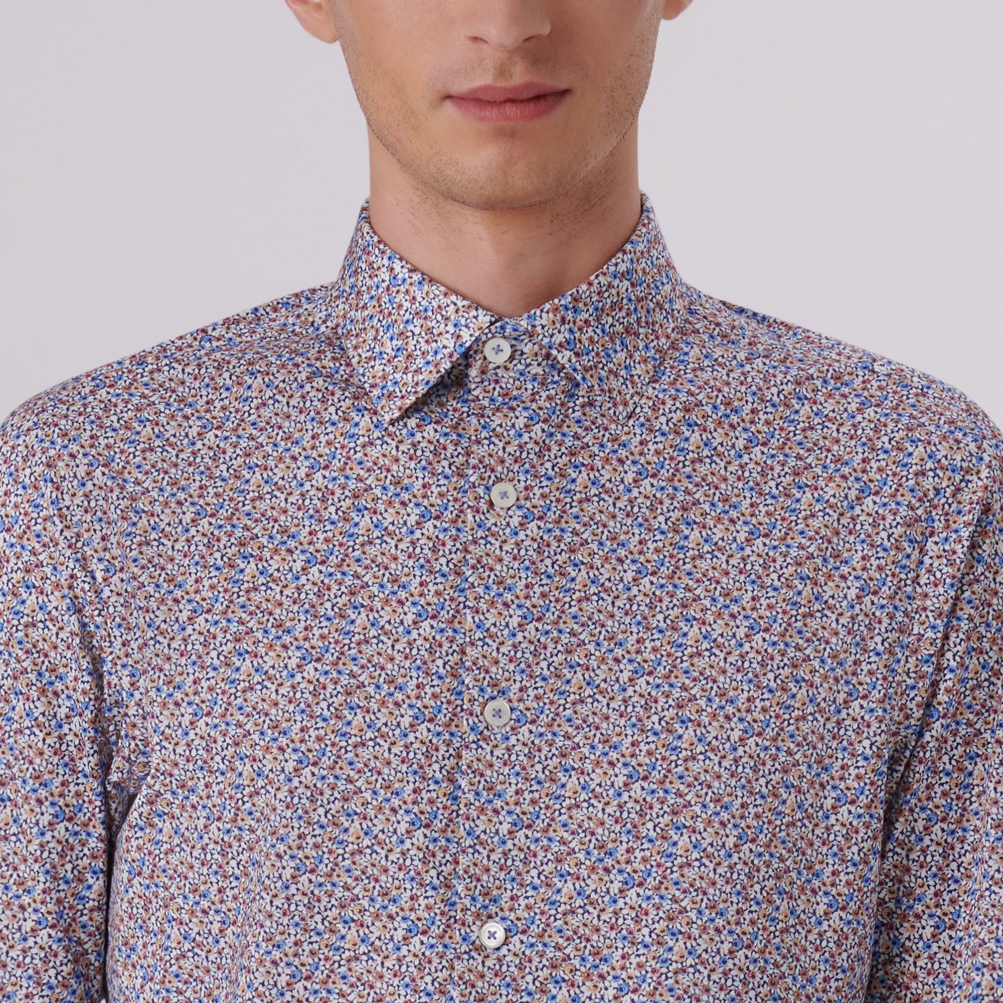 James Floral Print OoohCotton Shirt