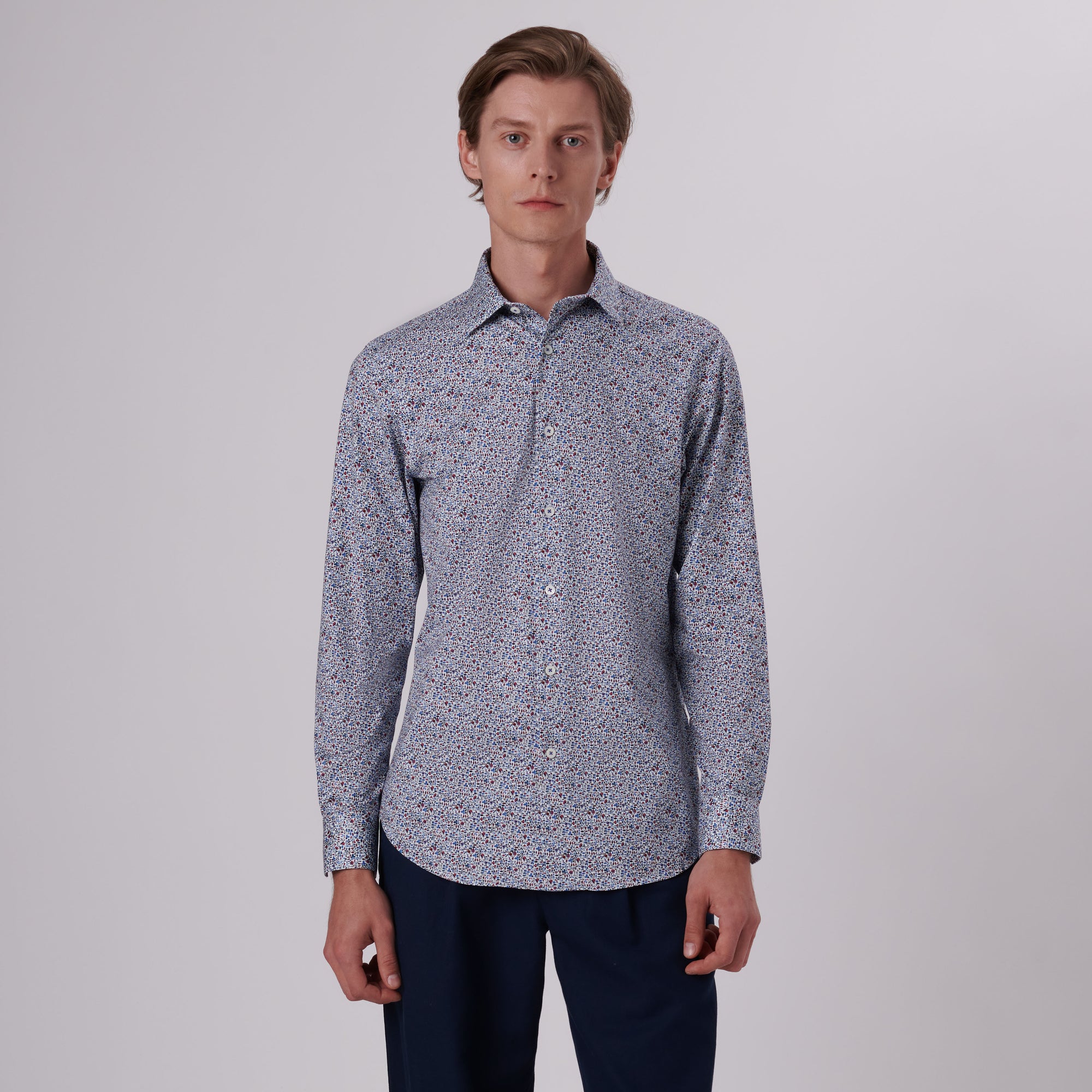 James Floral Print OoohCotton Shirt
