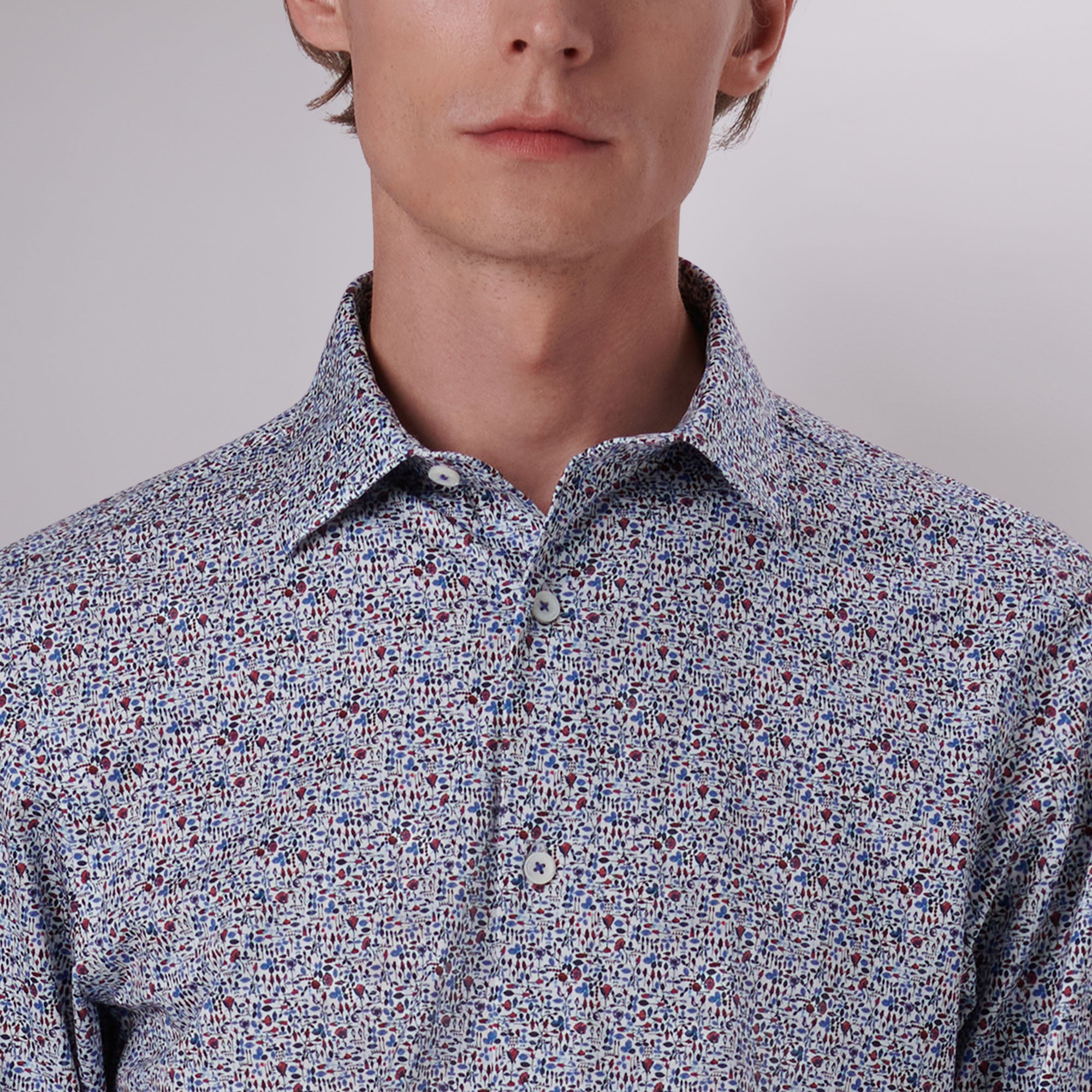 James Floral Print OoohCotton Shirt